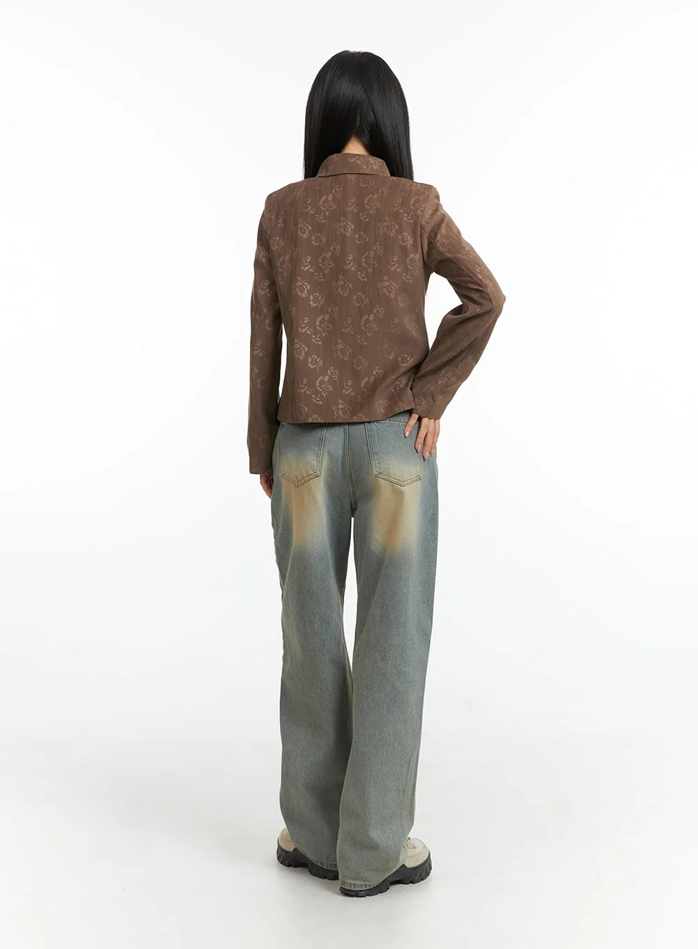Dark Wash Jeans CF303 - Image 7