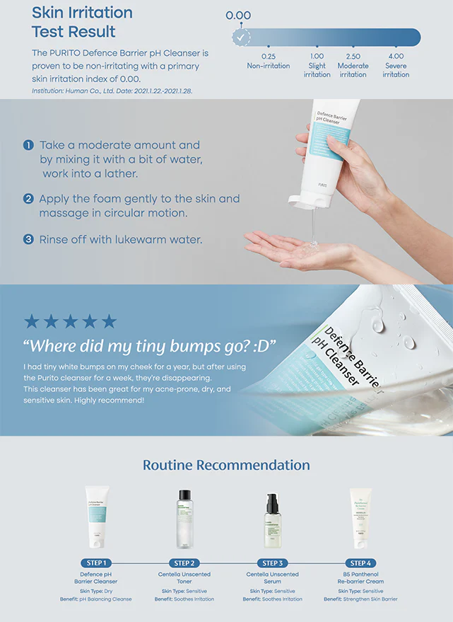 Defence Barrier pH Cleanser (150ml) - Image 3