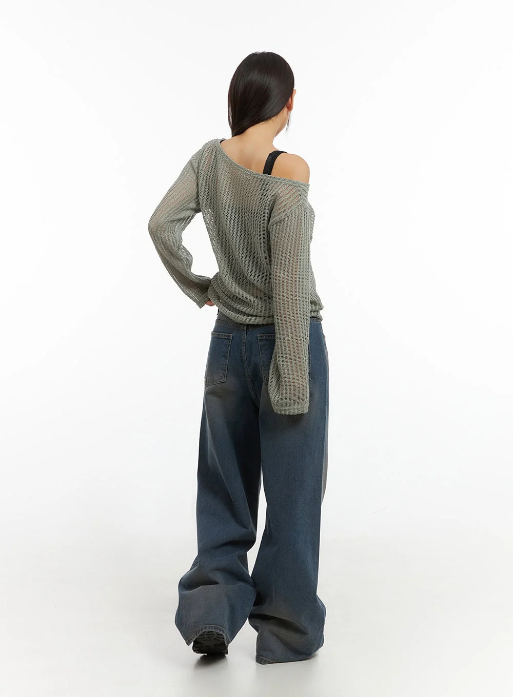 Delia Vintage Washed Jeans IS402 - Image 8
