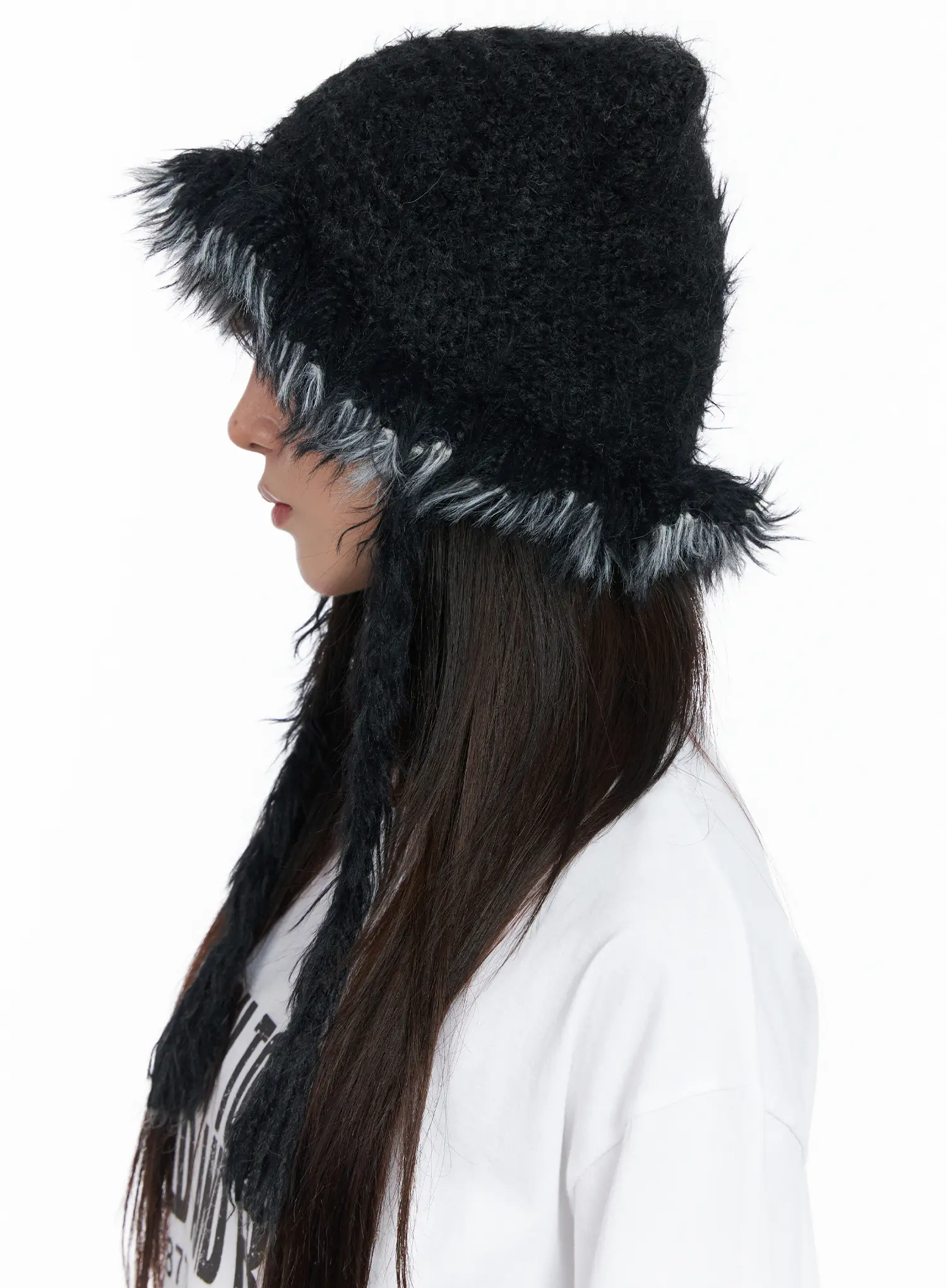 Delilah Cat-Ear Faux Fur Beanie CO521 - Image 5