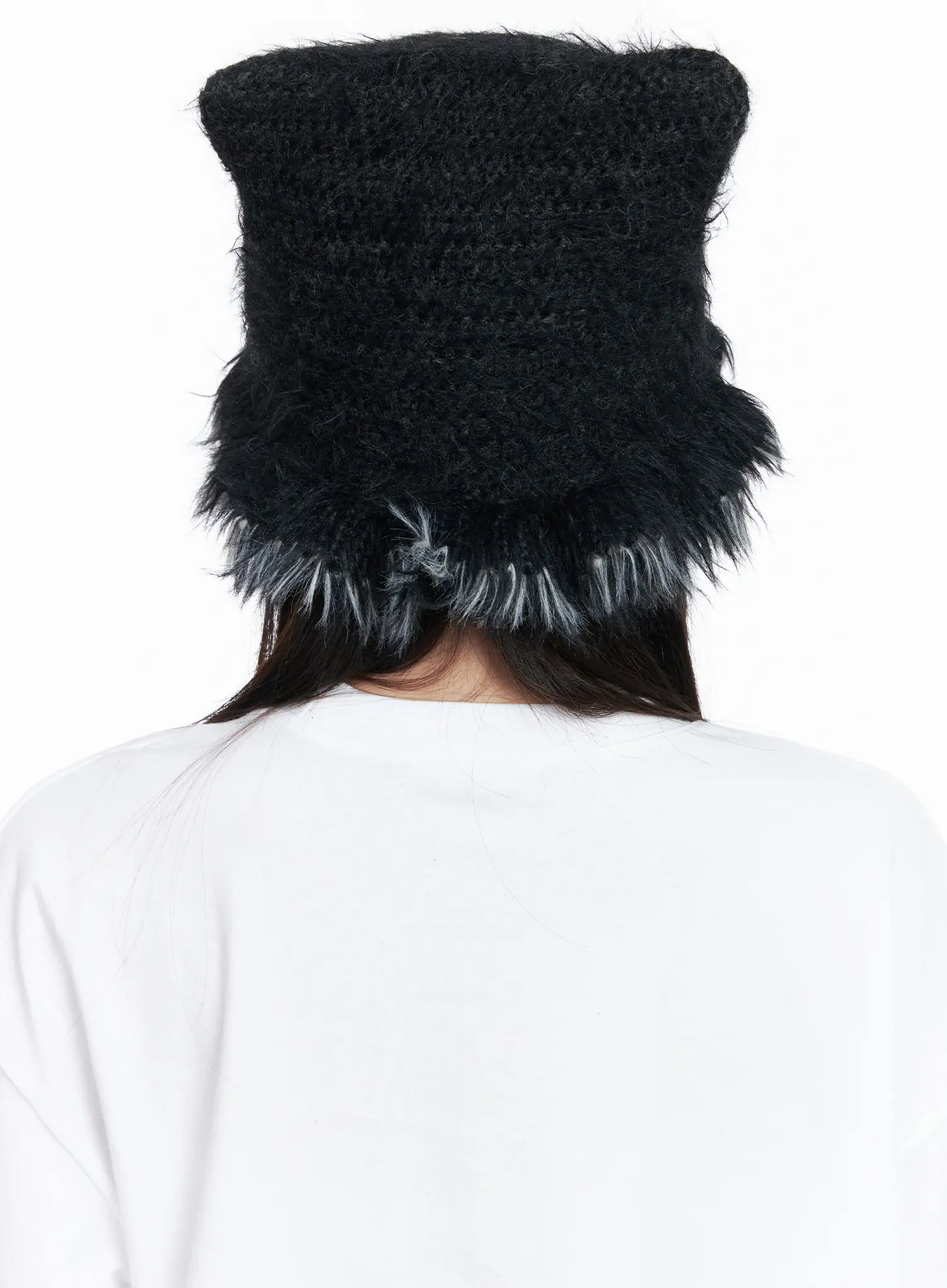 Delilah Cat-Ear Faux Fur Beanie CO521 - Image 6