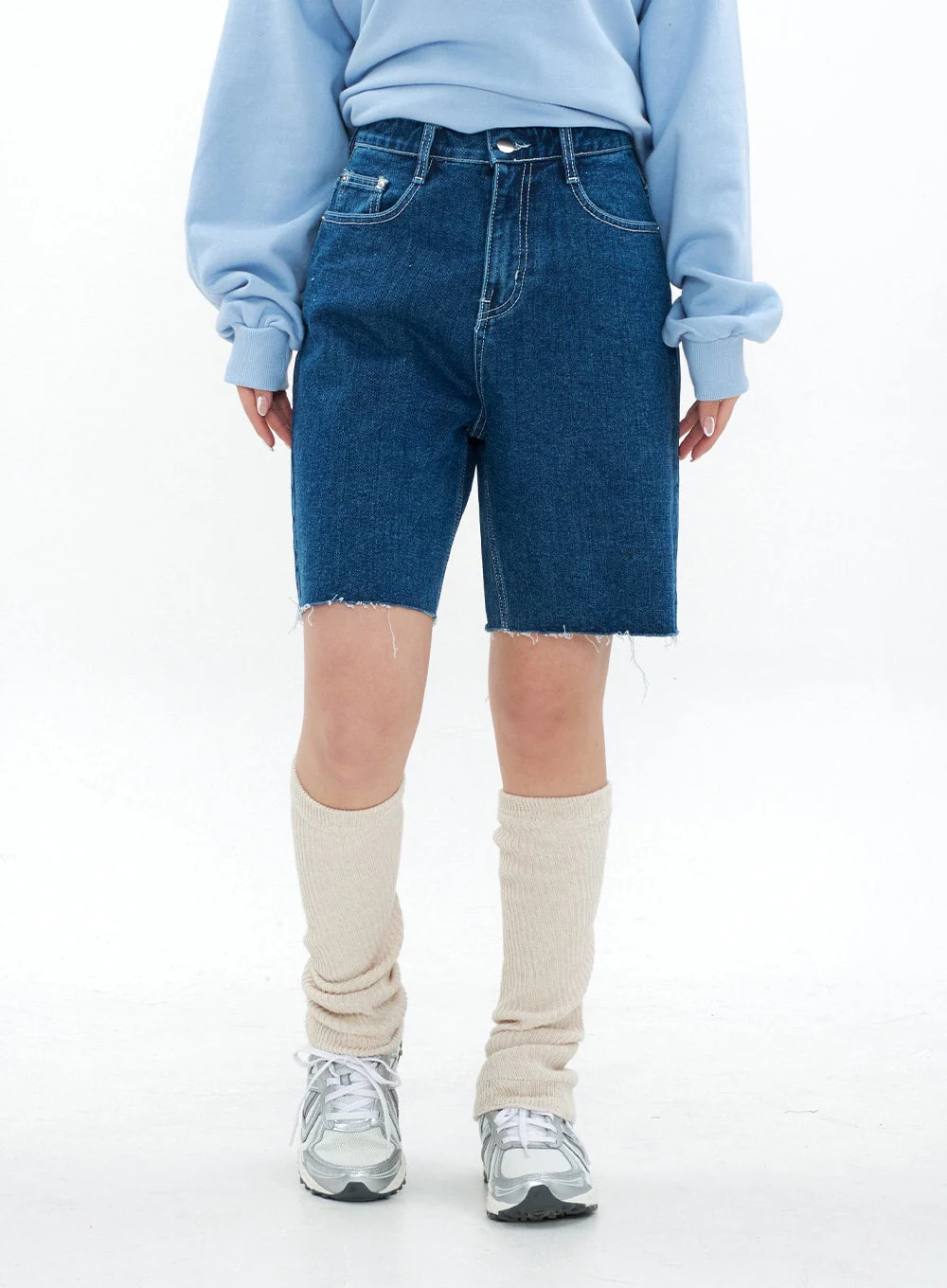 Denim Bermuda Shorts CM18 - Image 10