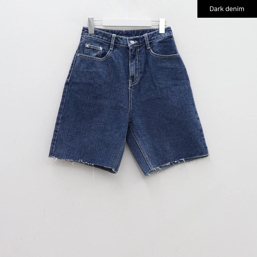 Denim Bermuda Shorts CM18 - Image 16