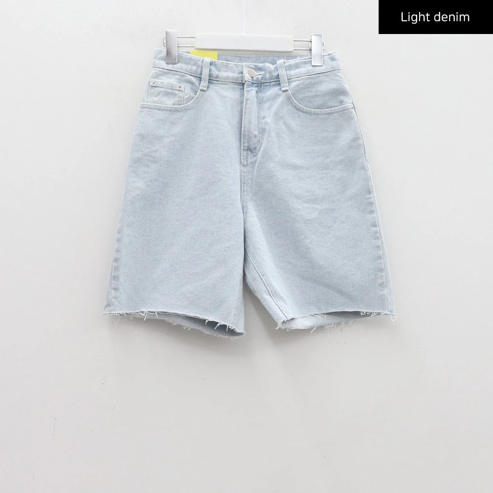 Denim Bermuda Shorts CM18 - Image 17