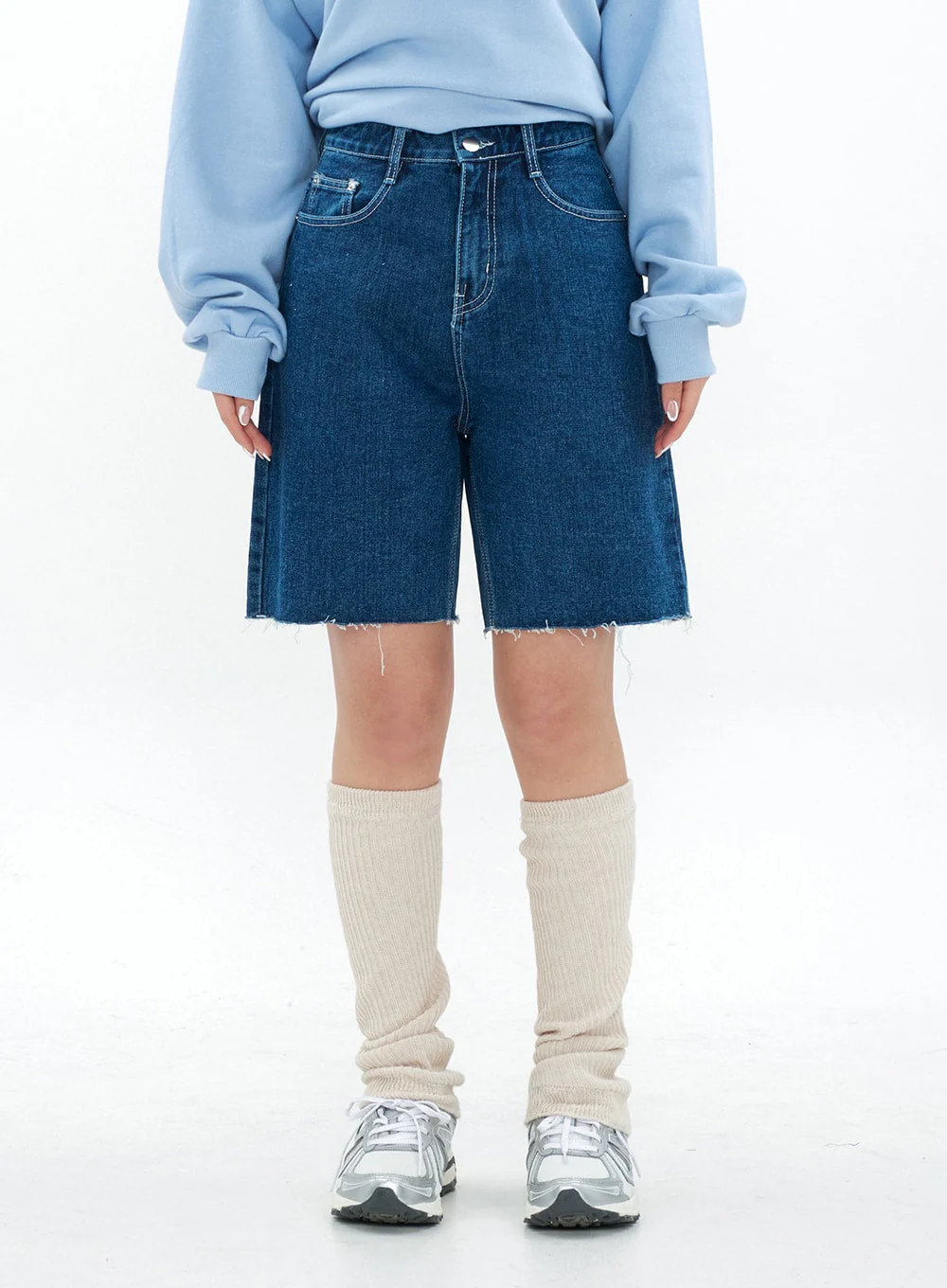 Denim Bermuda Shorts CM18 - Image 2