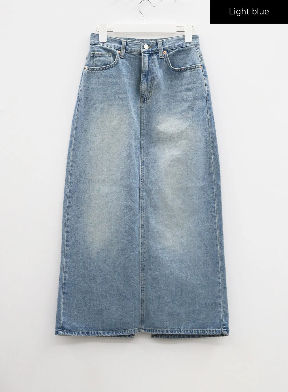 Denim Maxi Skirt CF324 - Image 14