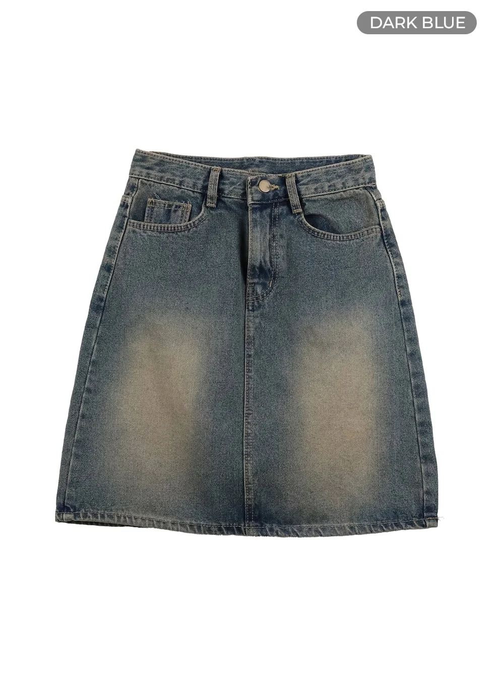 Denim Midi Skirt IY410 - Image 8