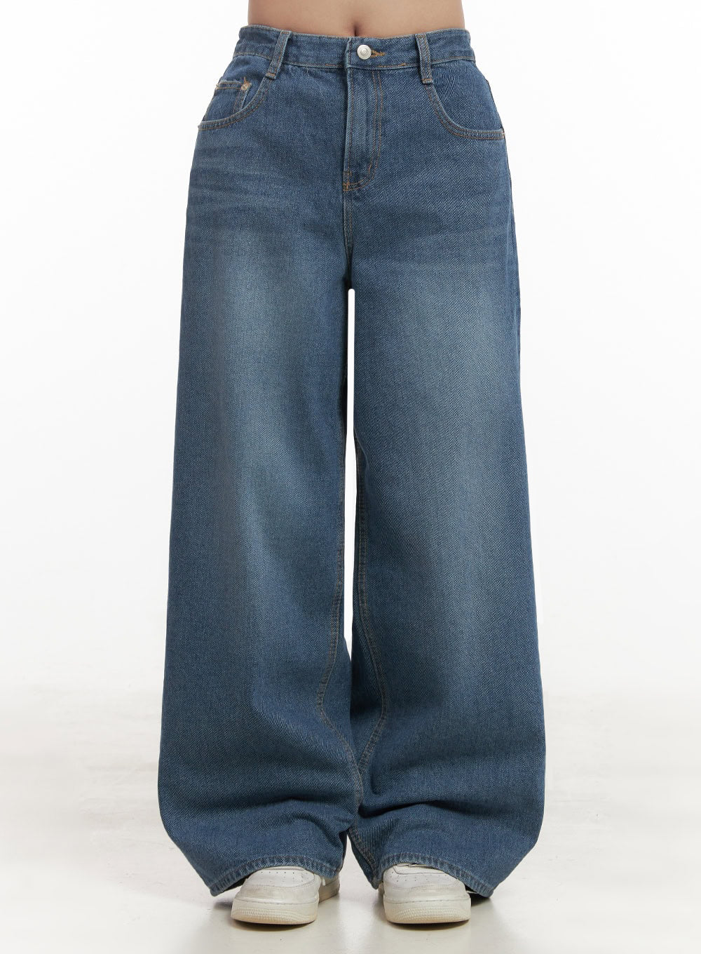 Destiny Wide-Leg Jeans IJ510 - Image 2