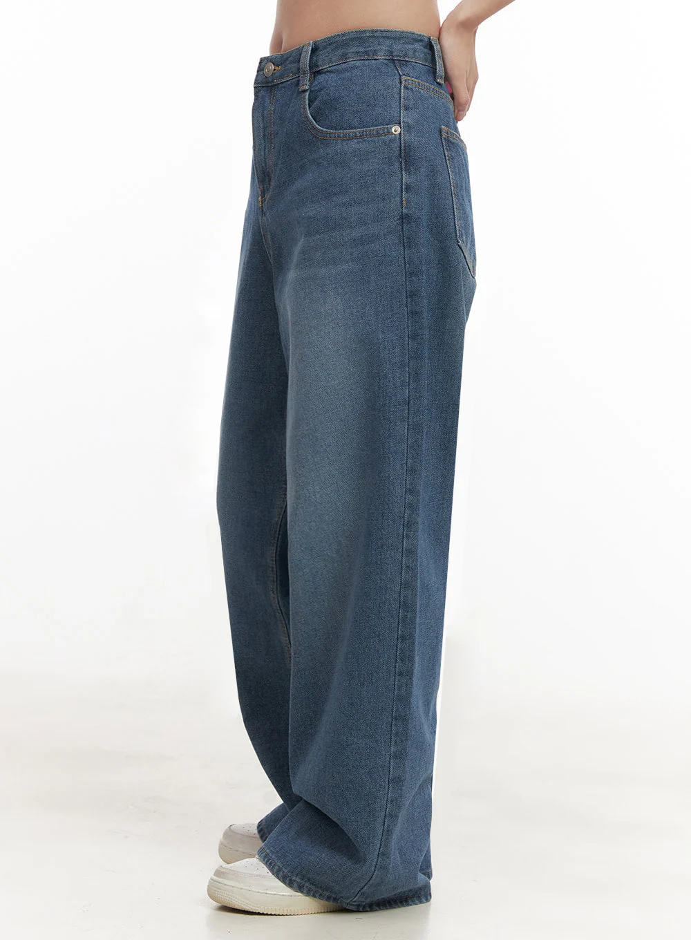 Destiny Wide-Leg Jeans IJ510 - Image 4