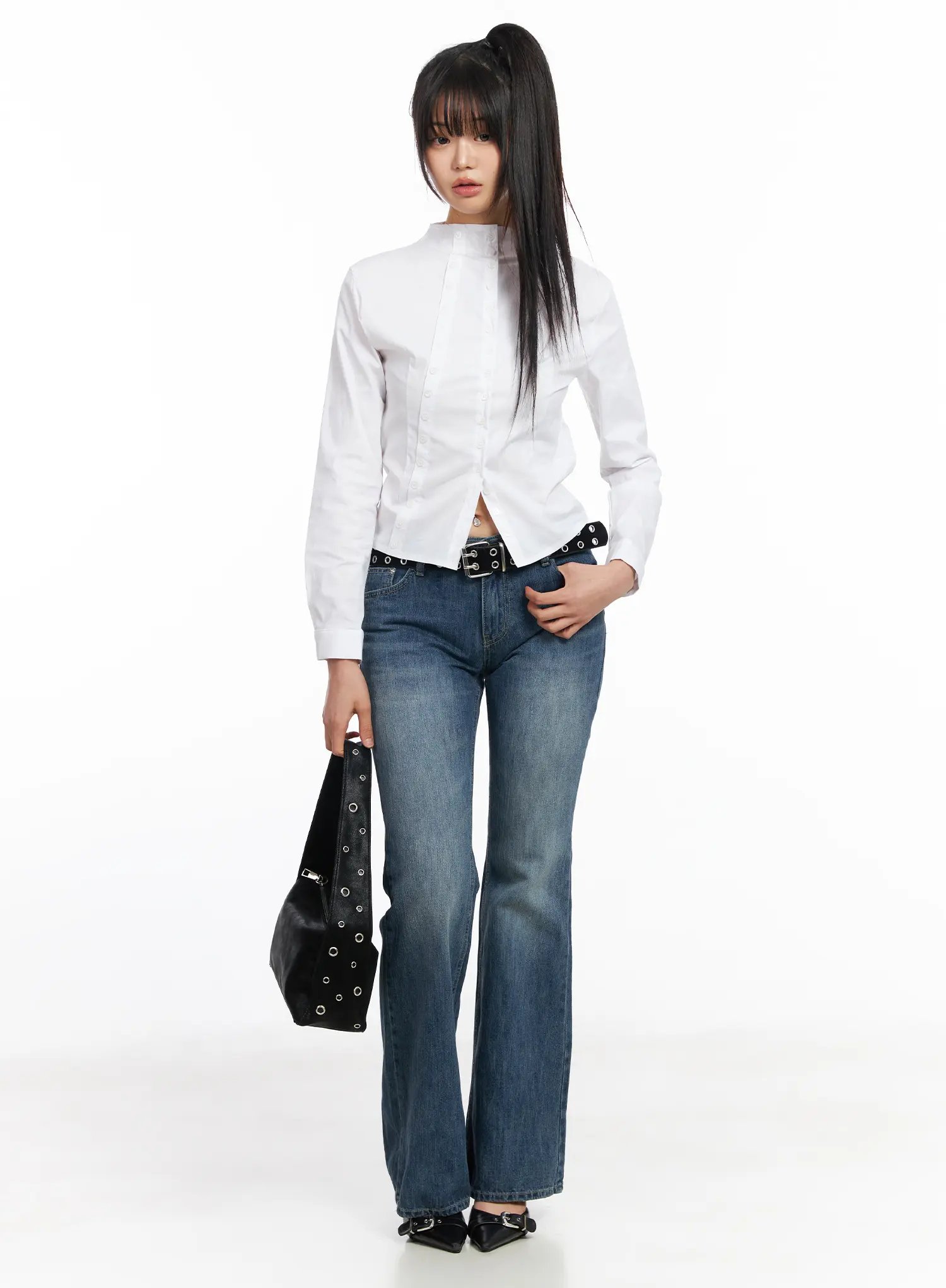 Double Button-up Blouse CF504 - Image 3