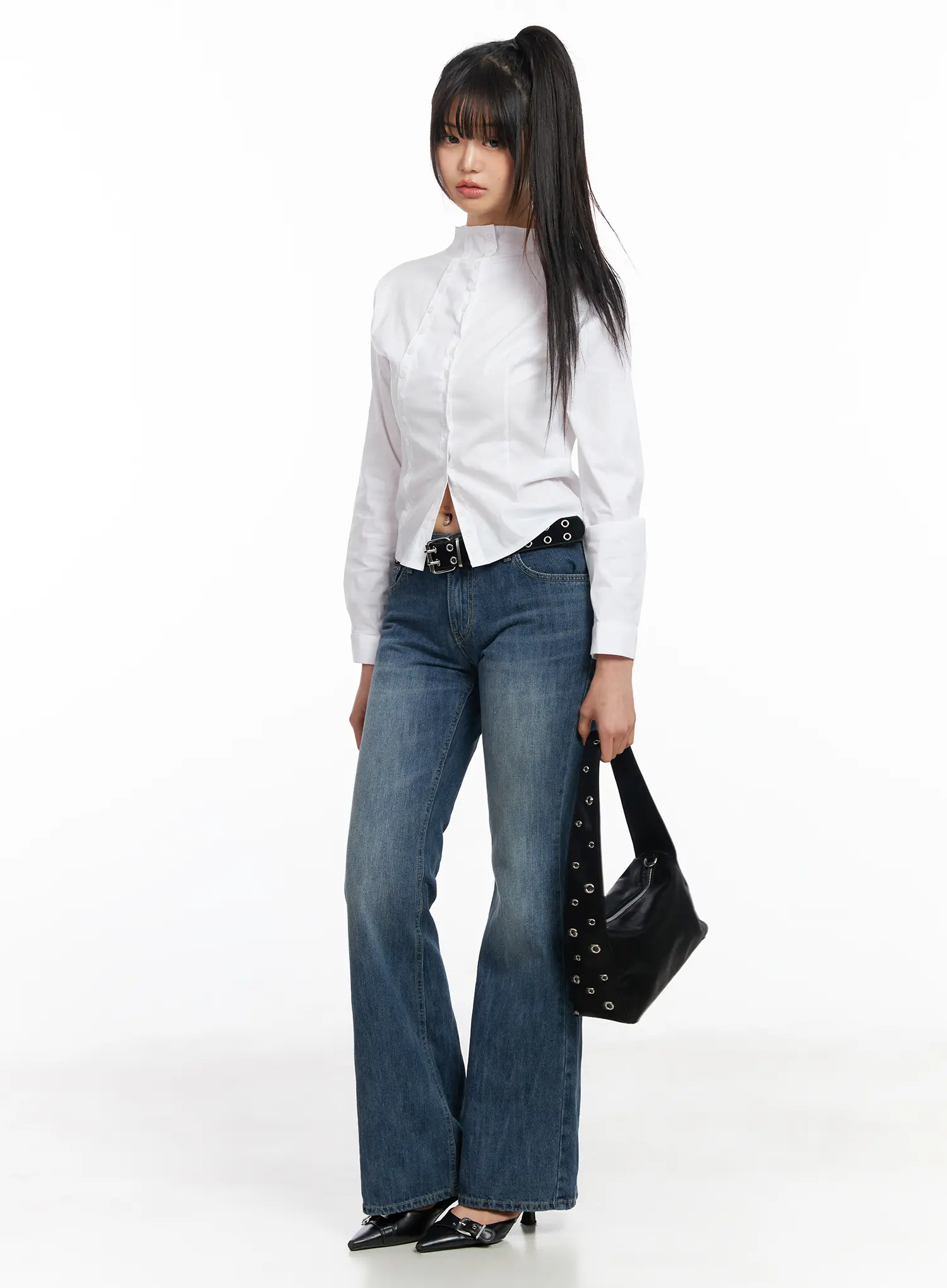 Double Button-up Blouse CF504 - Image 6