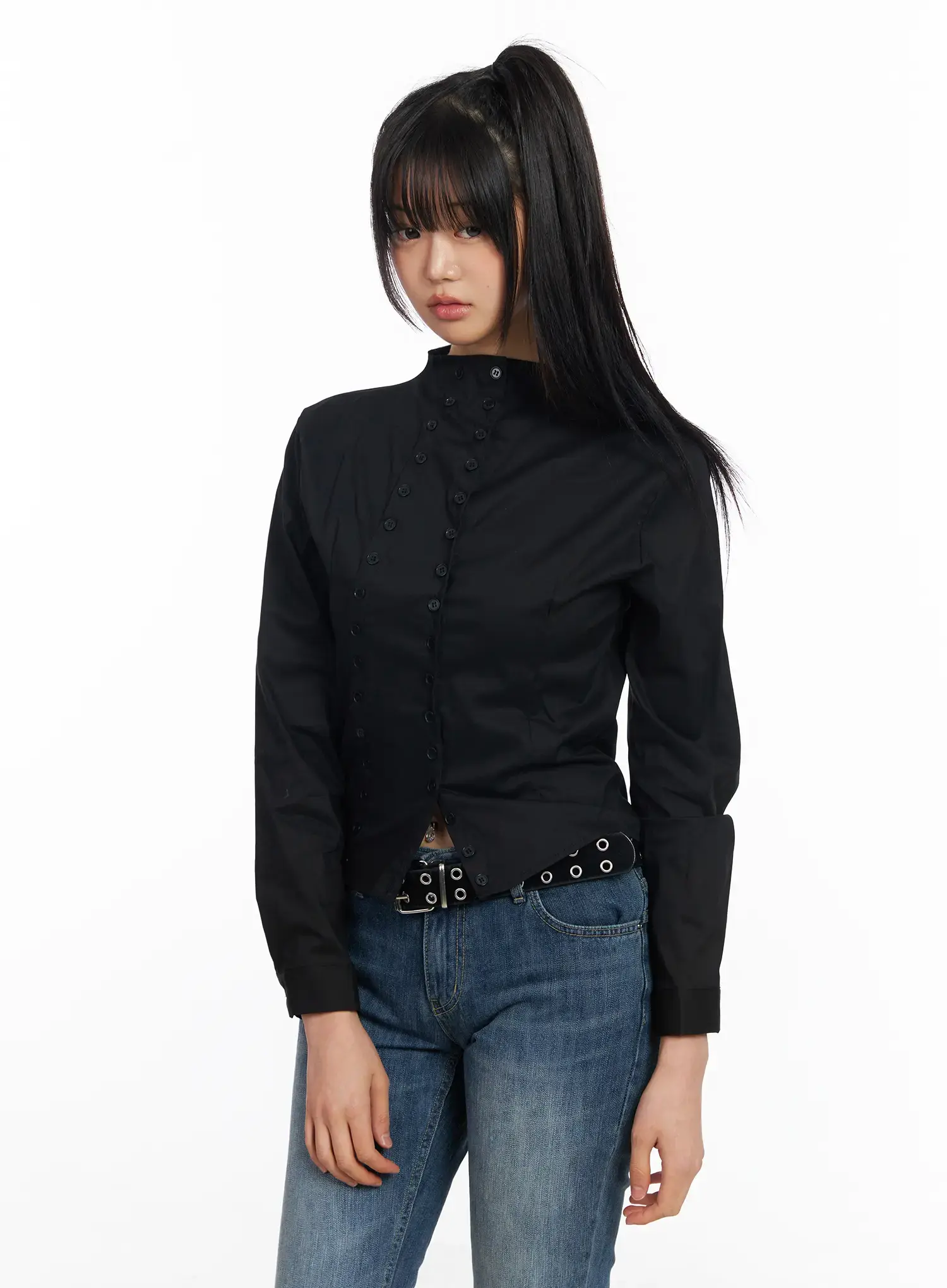 Double Button-up Blouse CF504 - Image 7