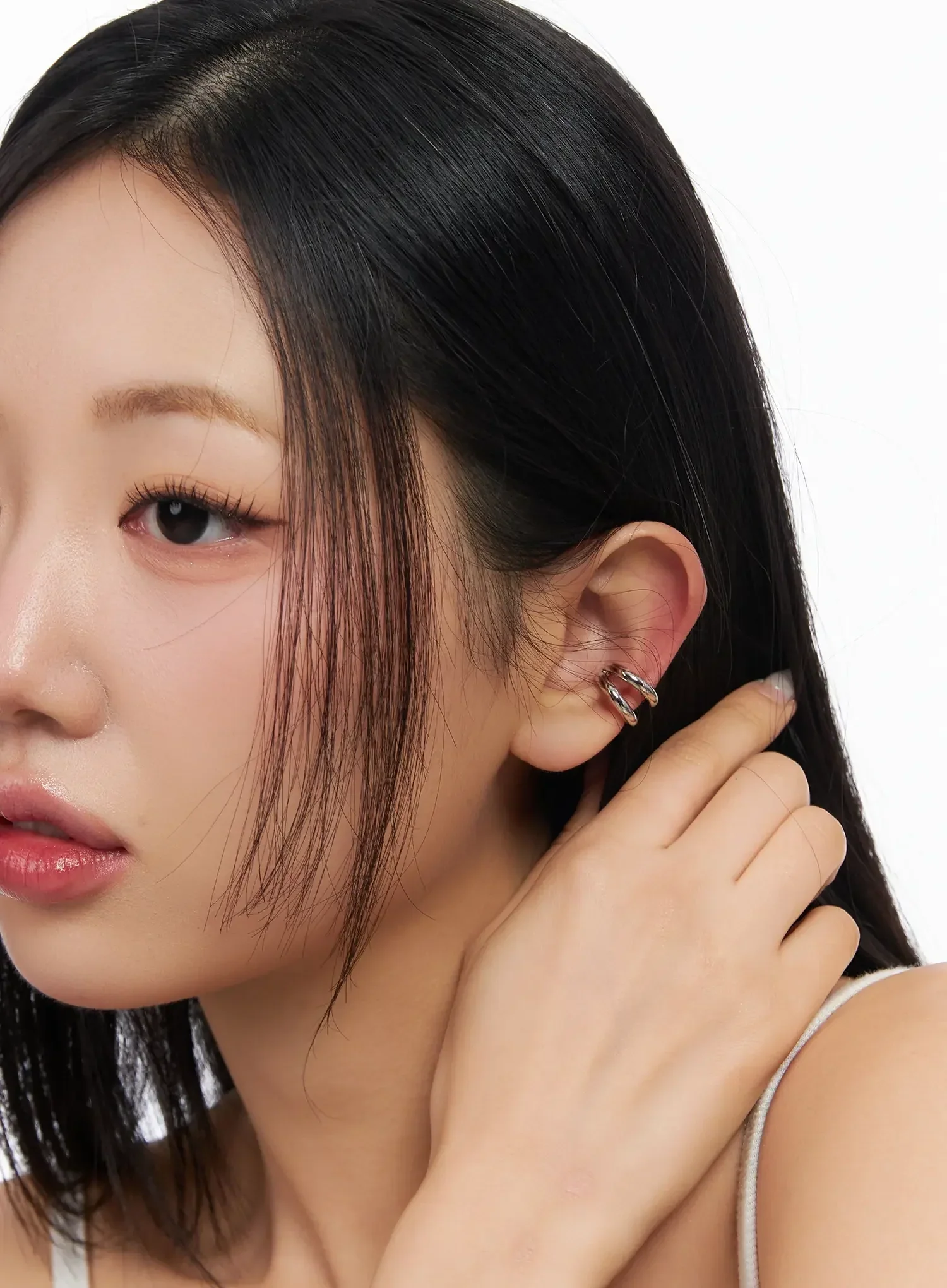 Double Hoop Ear Cuff IM531 - Image 2