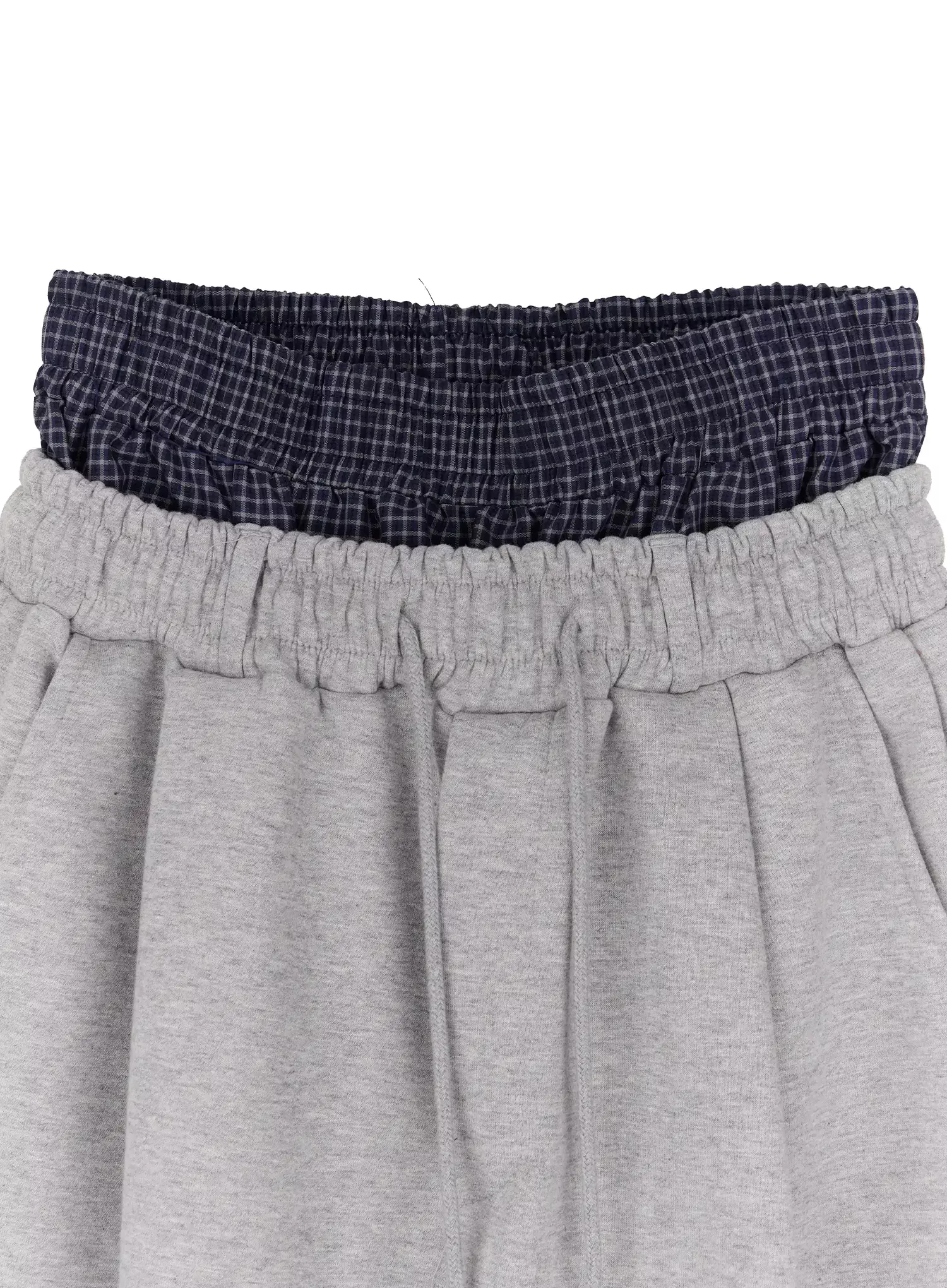 Double Layer Sagging Sweatpants IM530 - Image 17