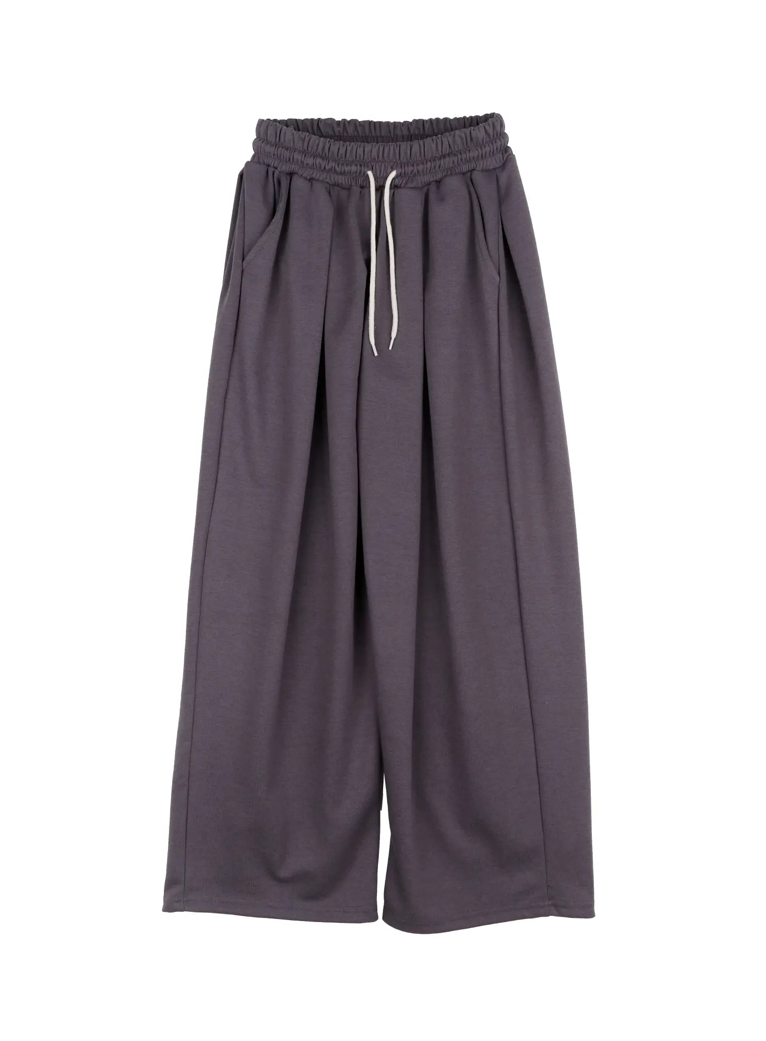 Double-Pleated Wide Sweatpants IJ529 - Image 10