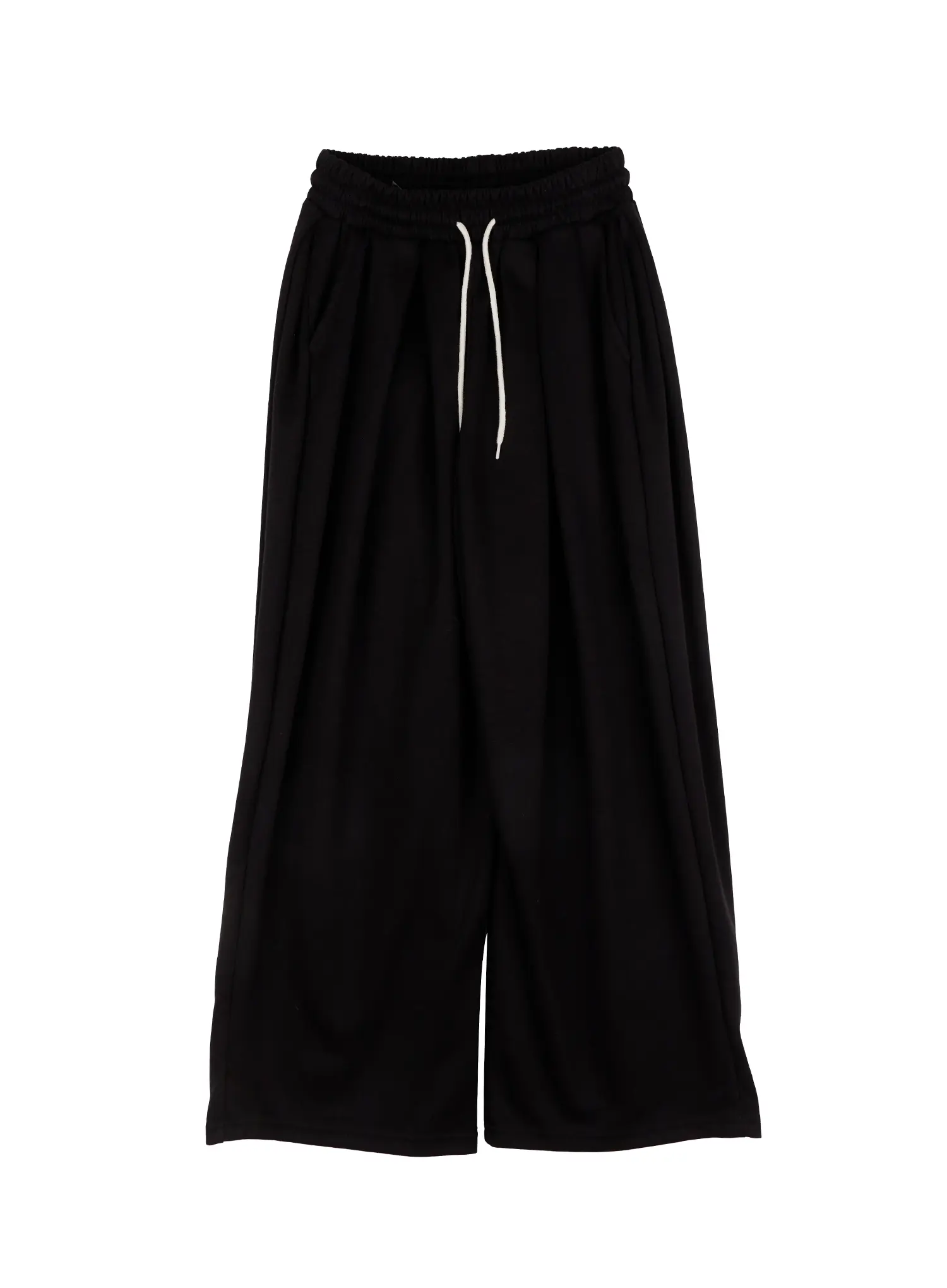 Double-Pleated Wide Sweatpants IJ529 - Image 11