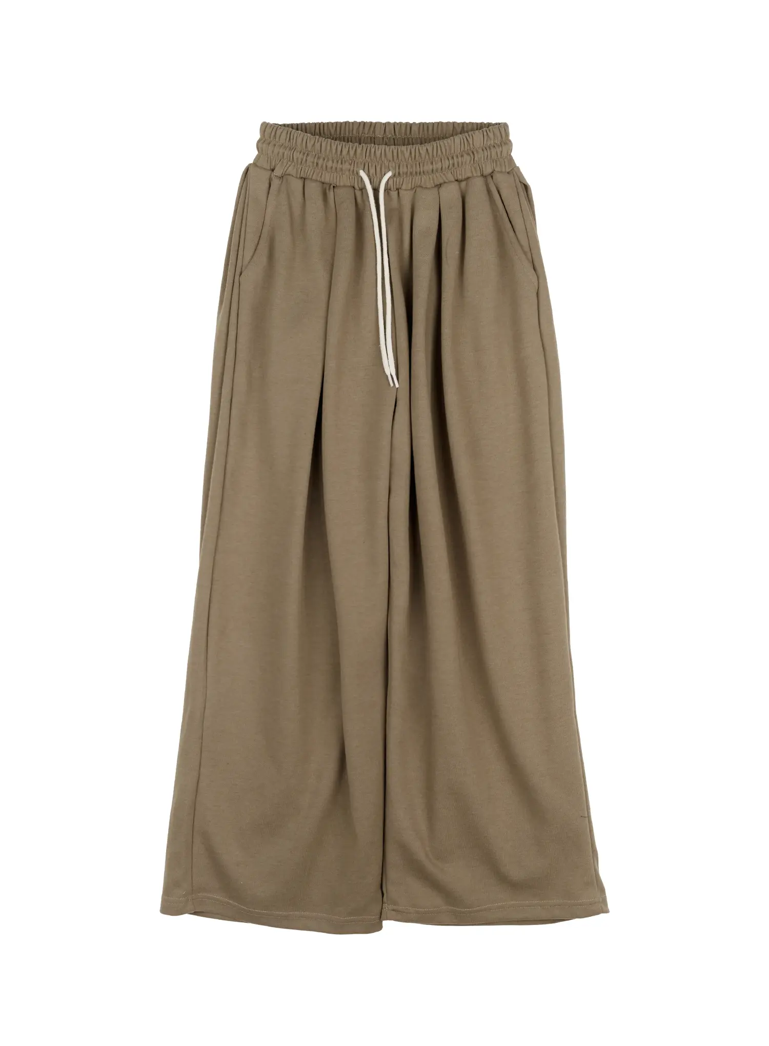 Double-Pleated Wide Sweatpants IJ529 - Image 9
