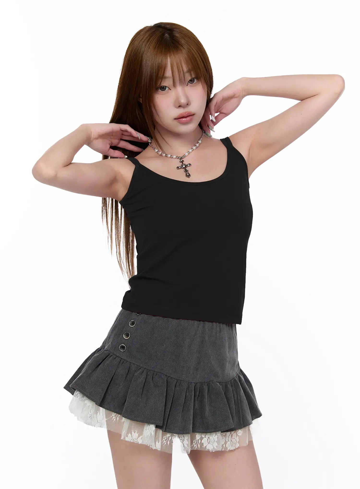 Double Strap Cami CA521 - Image 9