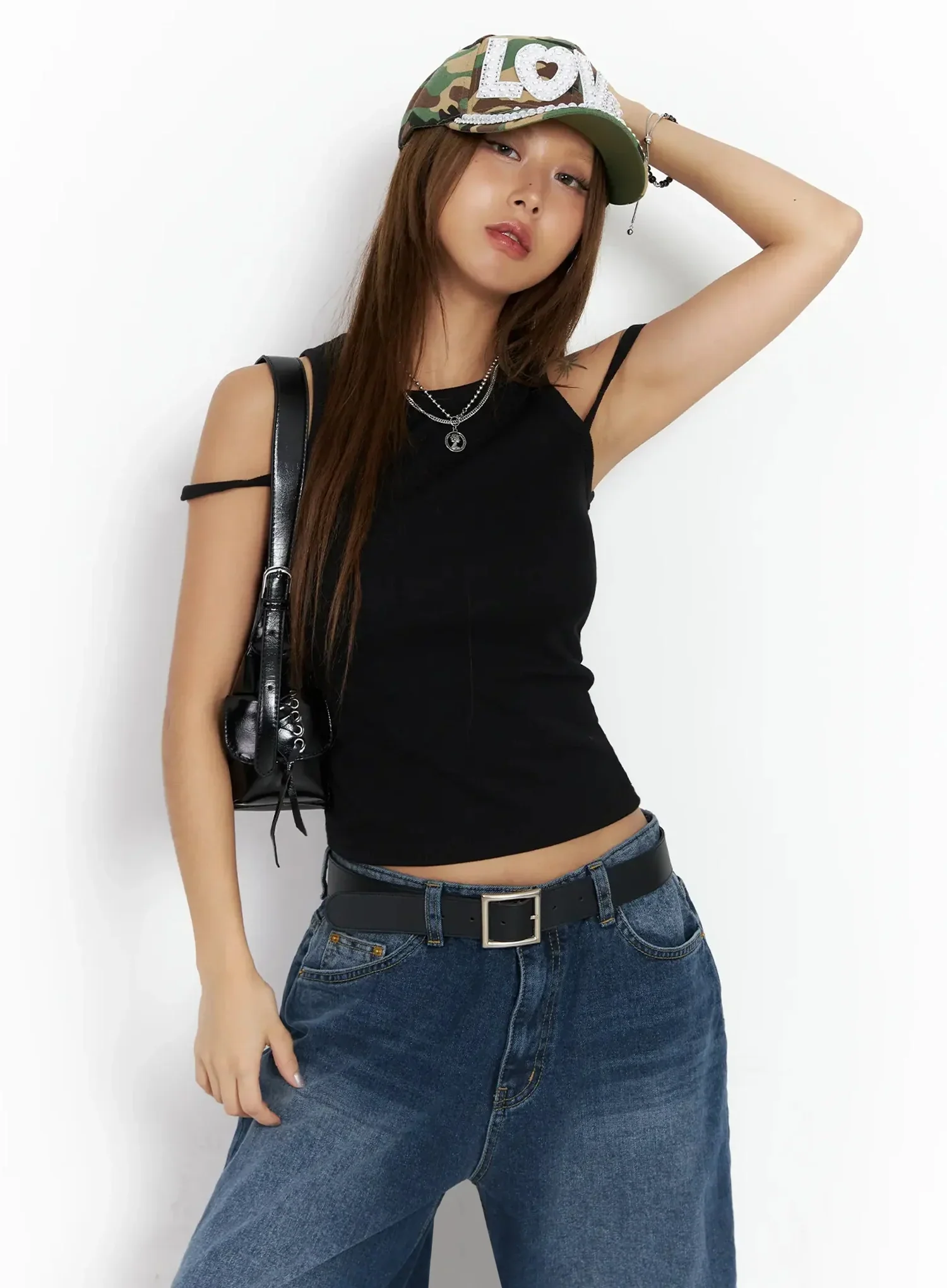 Double Strap Tank Top IN528