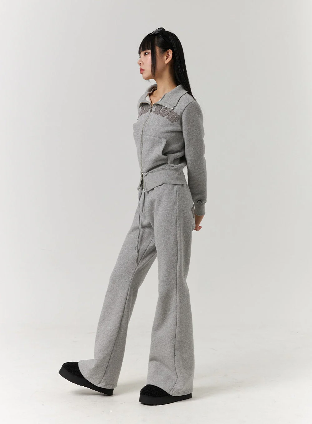 Double Zip-Up Jacket CJ405 - Image 4