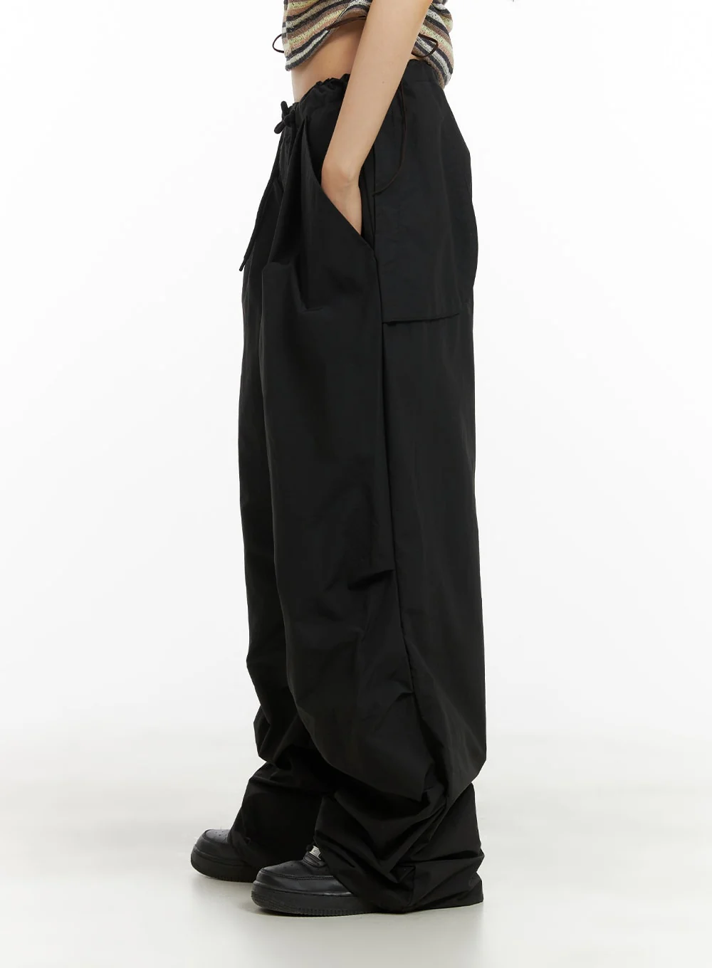 Drawstring Parachute Pants (Unisex) CA418 - Image 5