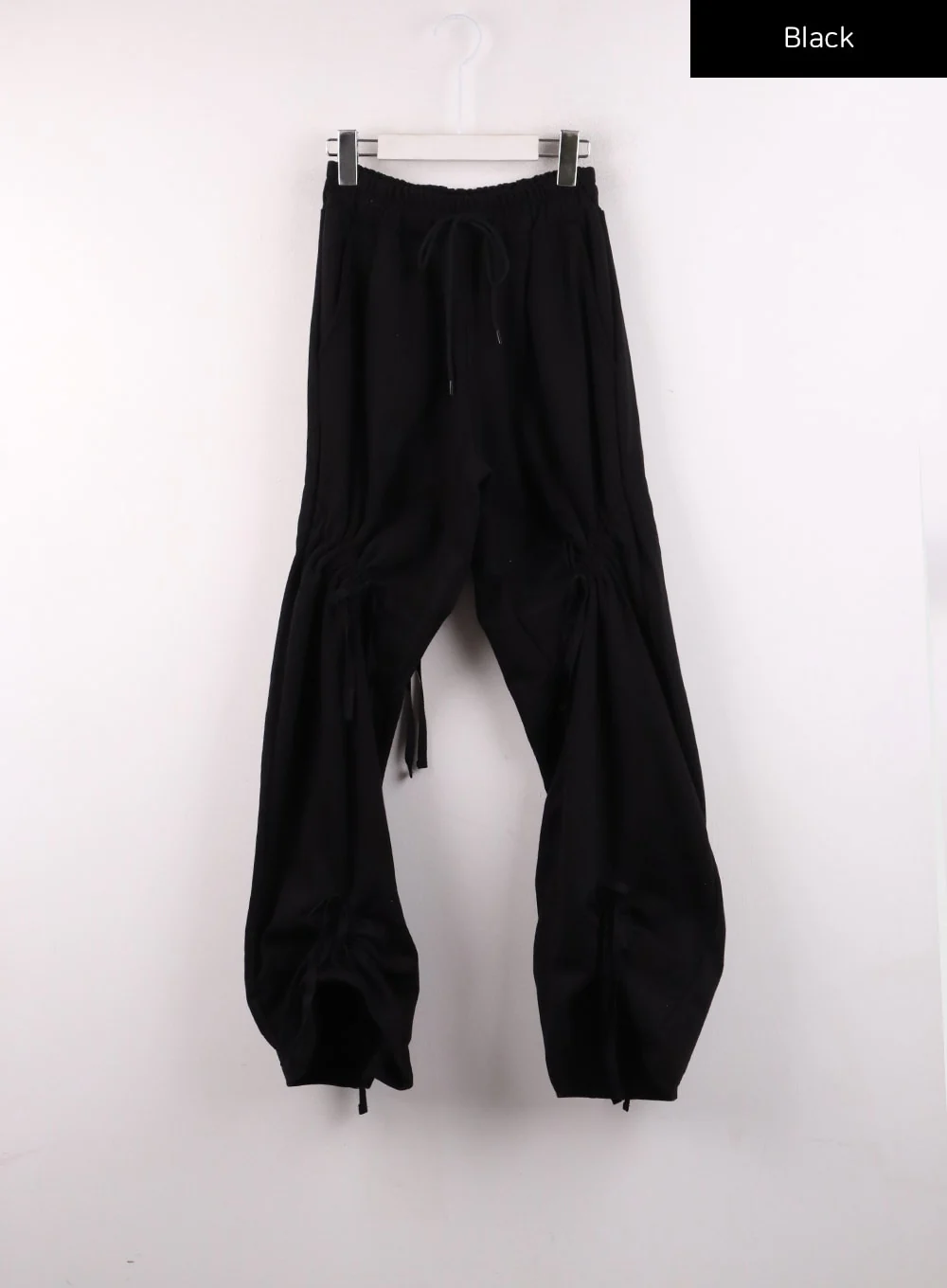 Drawstring Ribbon Detail Sweatpants IJ430 - Image 12