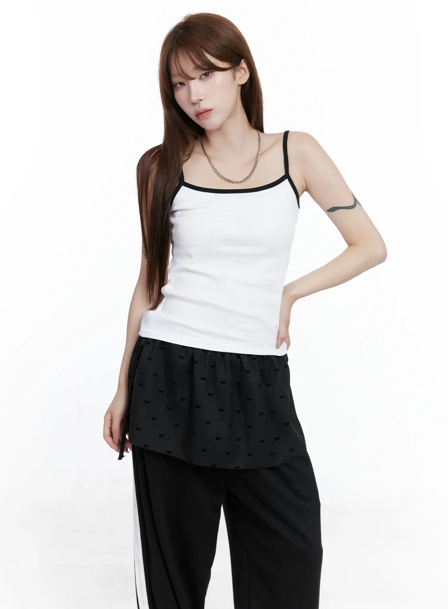 Dual-Tone Cropped Cami CS501 - Image 6