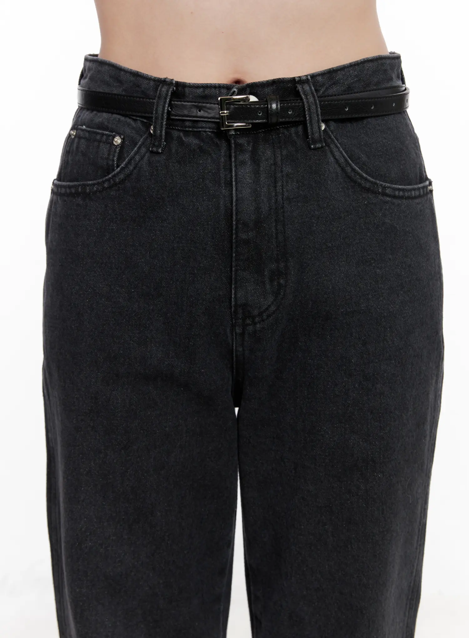 Eileen Belted Flare Jeans CN504 - Image 3