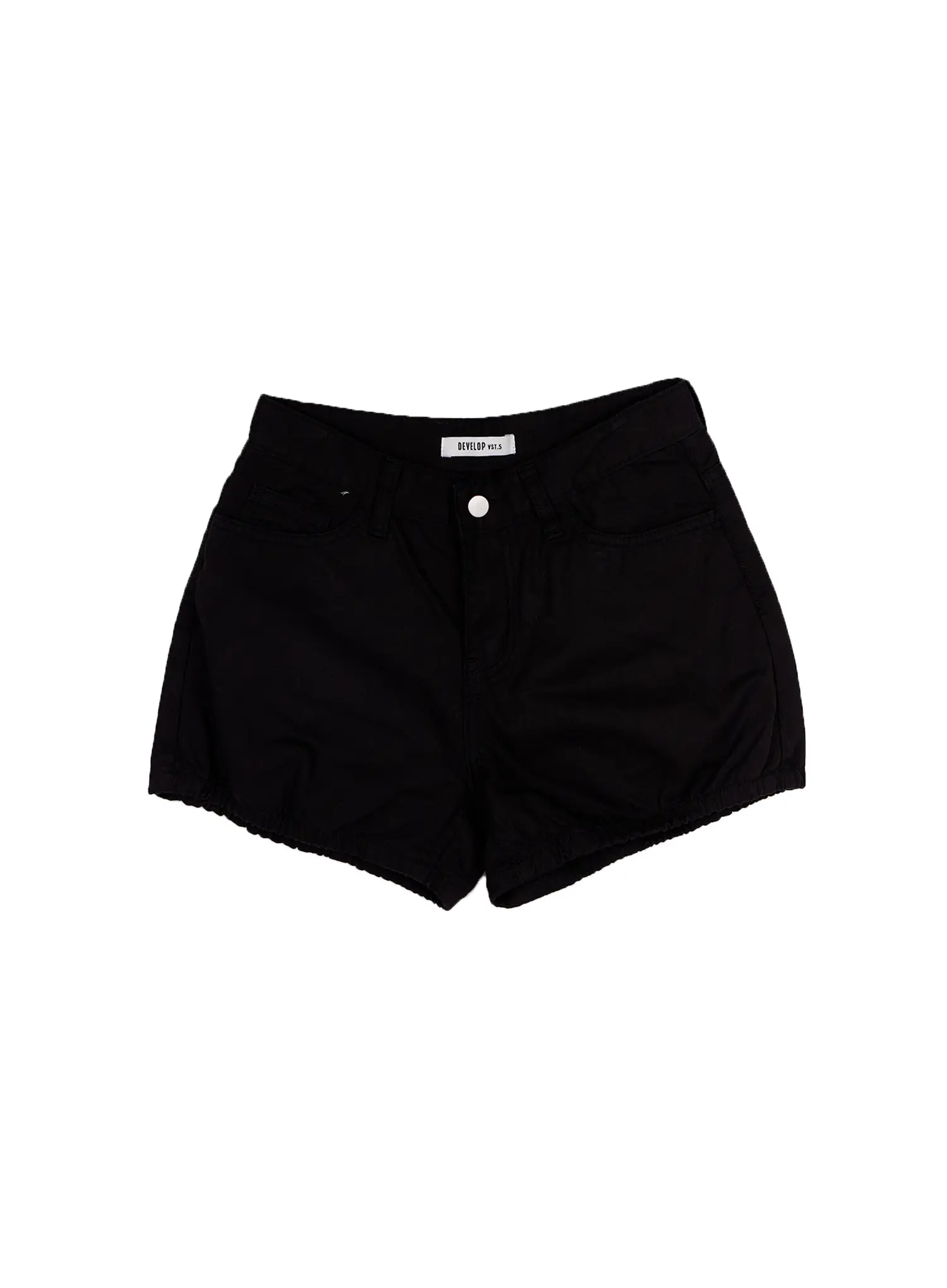 Elastic Hem Shorts CA528 - Image 9