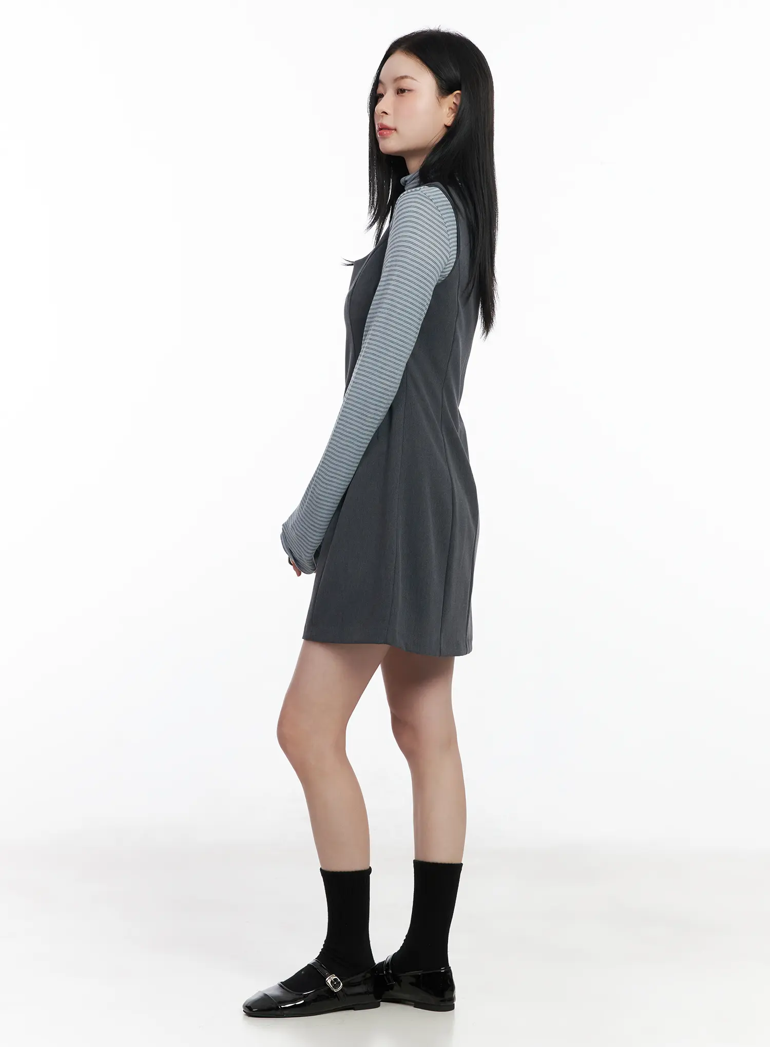 Elegant A-Line Mini Dress CJ519 - Image 6