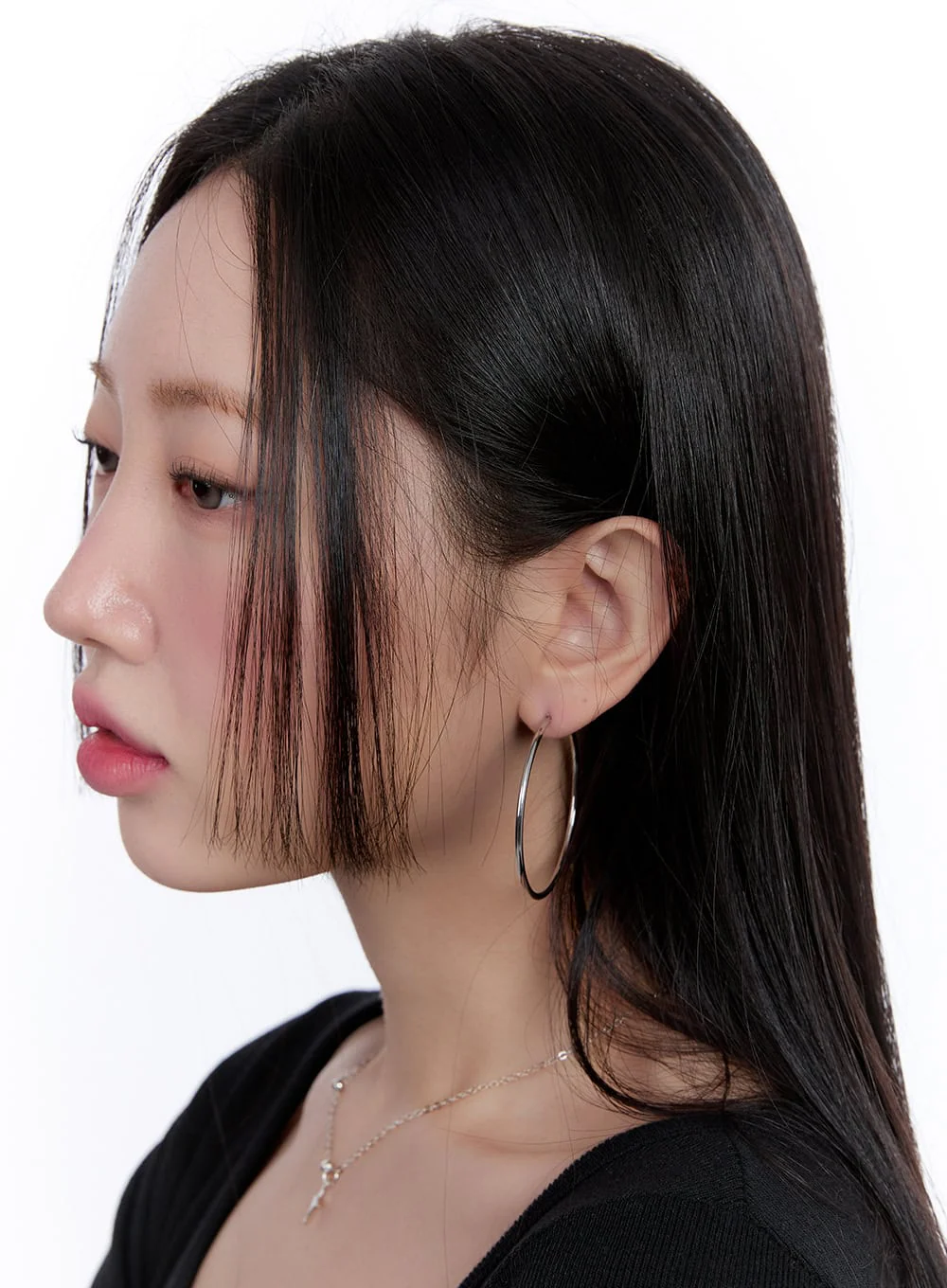 Elegant Hoop Earrings CJ513 - Image 6