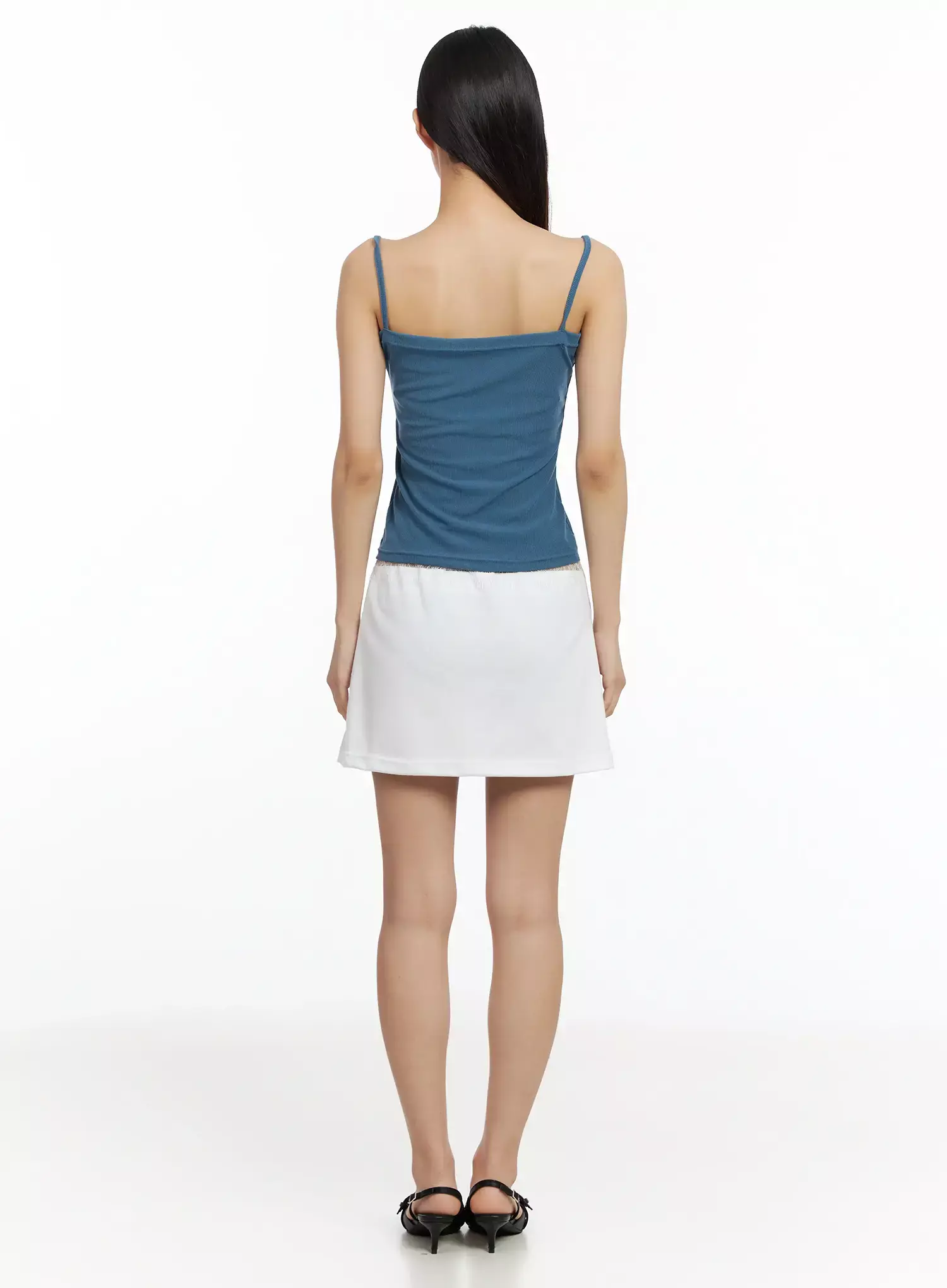 Elegant Lace Detail Cami Top IA508 - Image 12