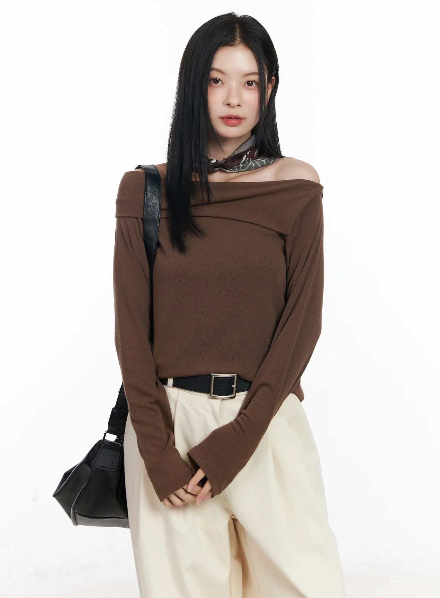Elegant Off-Shoulder Top CJ519