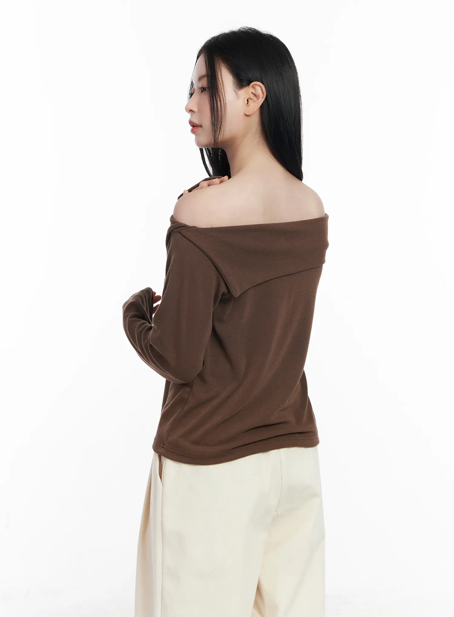 Elegant Off-Shoulder Top CJ519 - Image 6