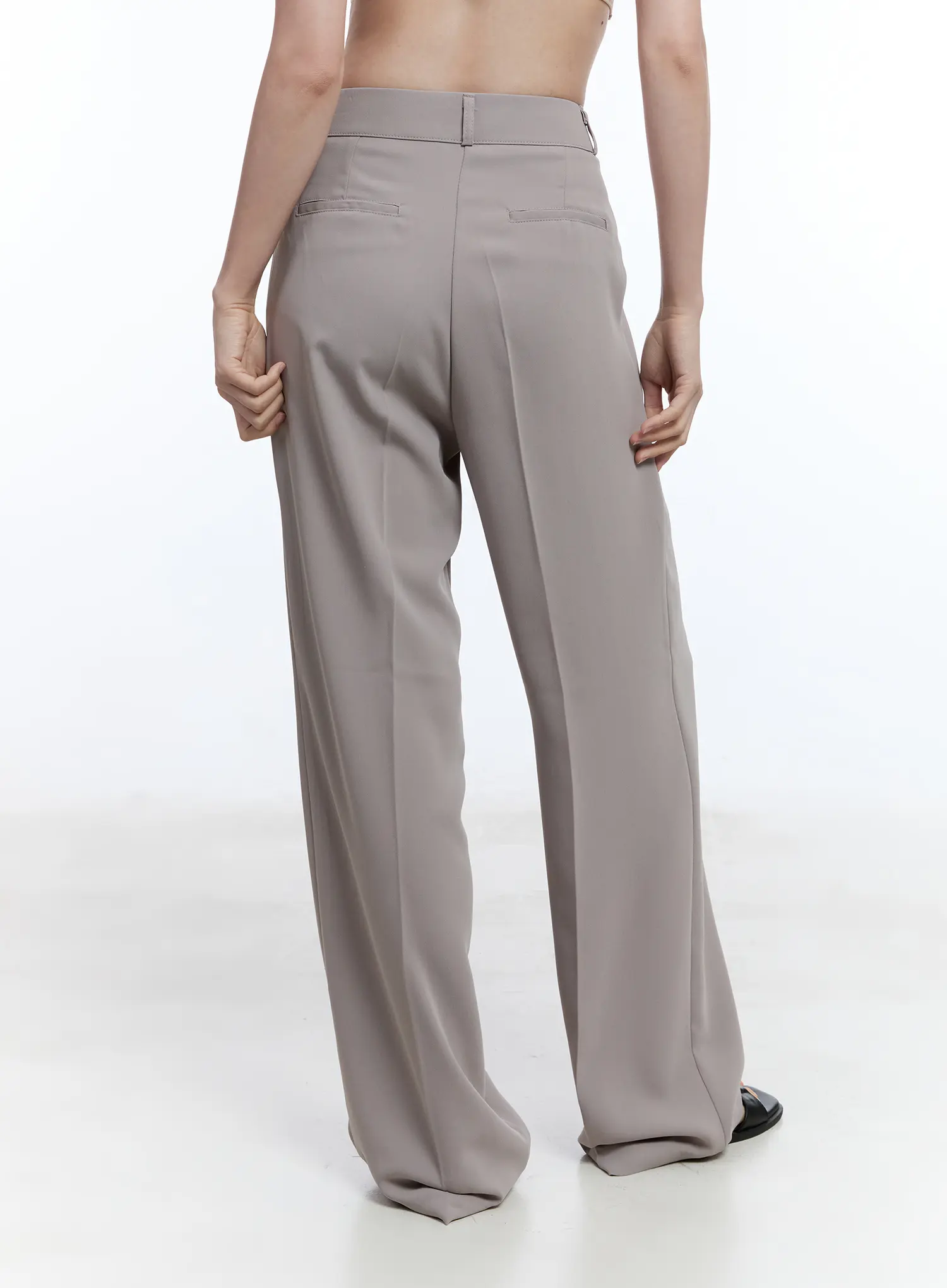 Elegant Pintuck Wide-Leg Pants CU513 - Image 7