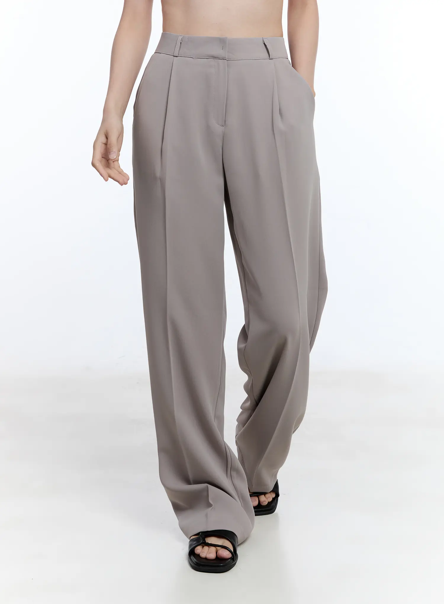 Elegant Pintuck Wide-Leg Pants CU513 - Image 9