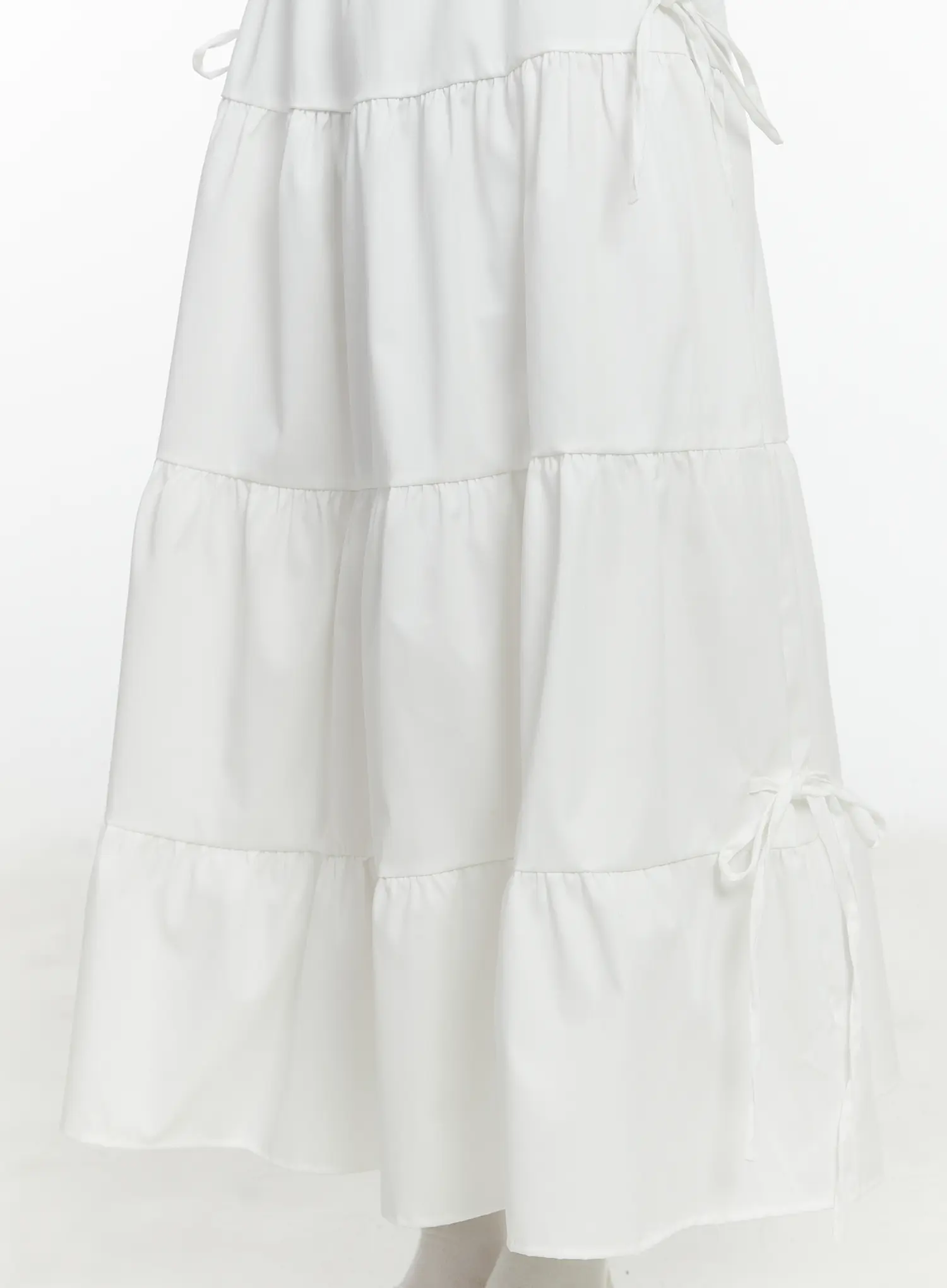 Elegant Ribbon Maxi Skirt F502 - Image 4