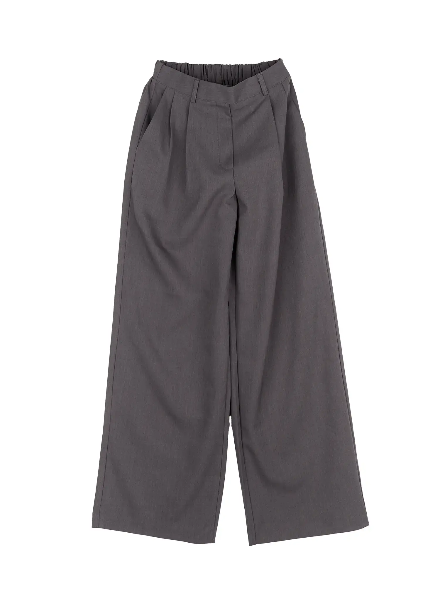 Elegant Wide-Leg Pintuck Trousers CJ522 - Image 12