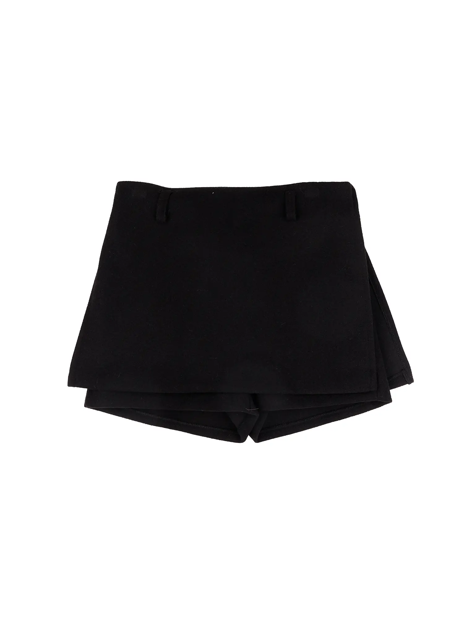 Elegant Wool Mini Skort CJ506 - Image 11