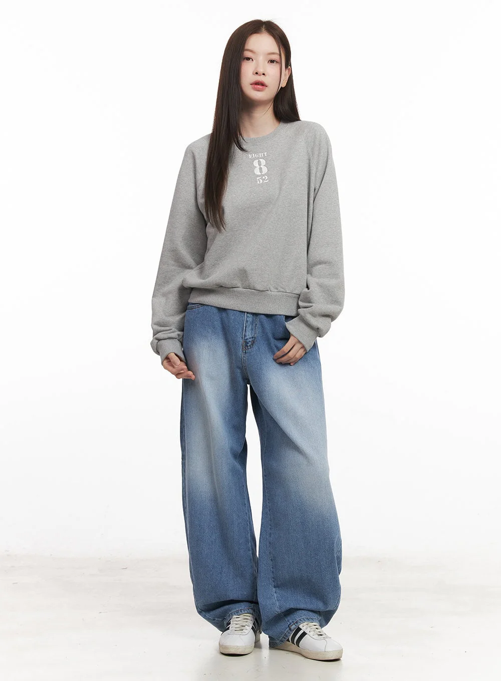 Ellise Wide-Fit Baggy Jeans CM512 - Image 3