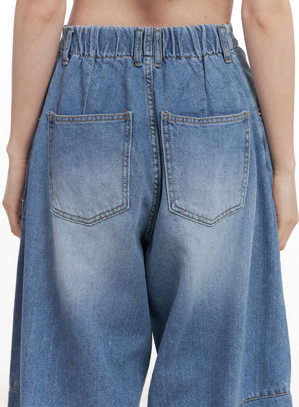 Ellise Wide-Fit Baggy Jeans CM512 - Image 6