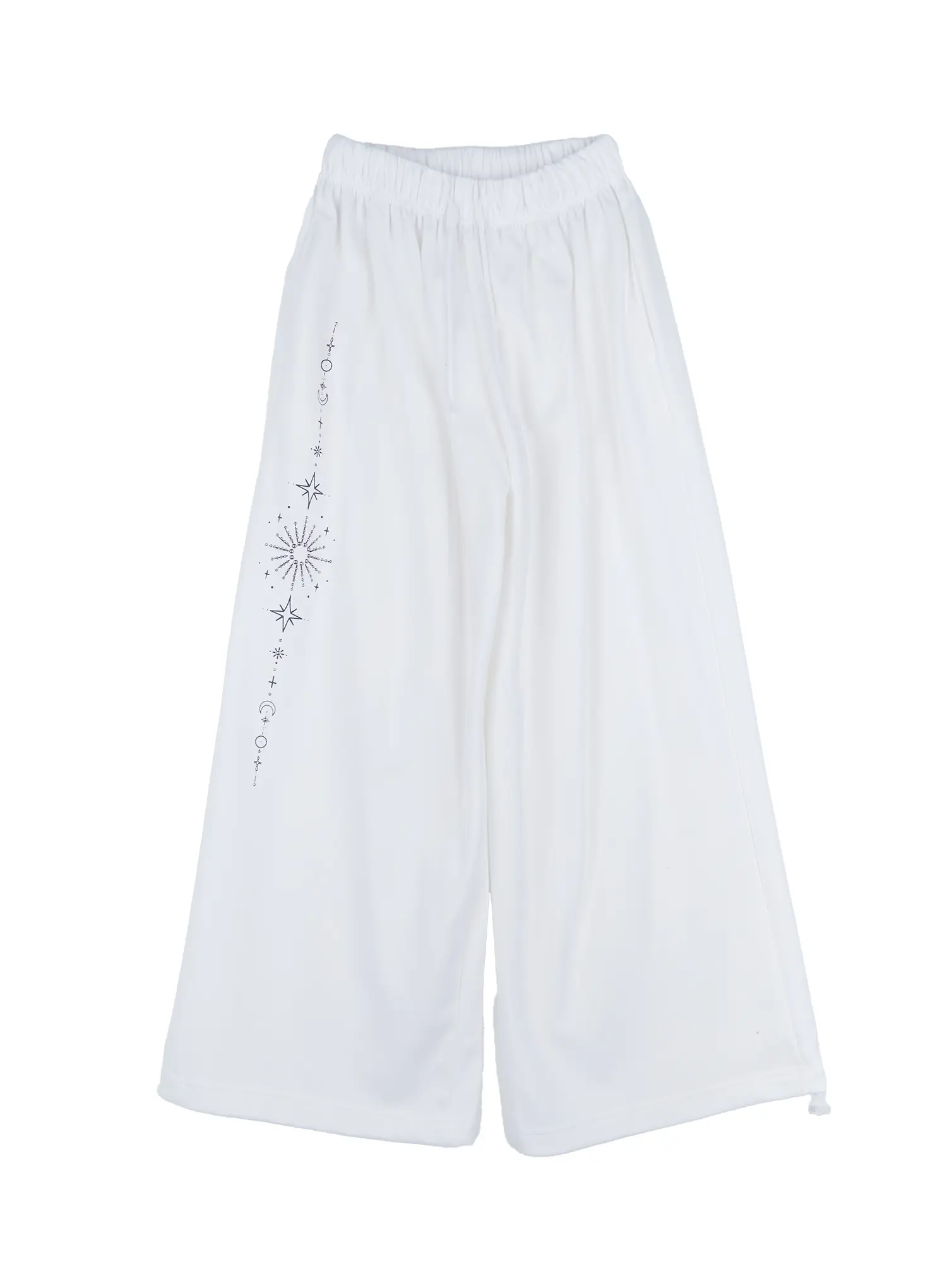 Embellished Wide-Leg Sweatpants CL518 - Image 14