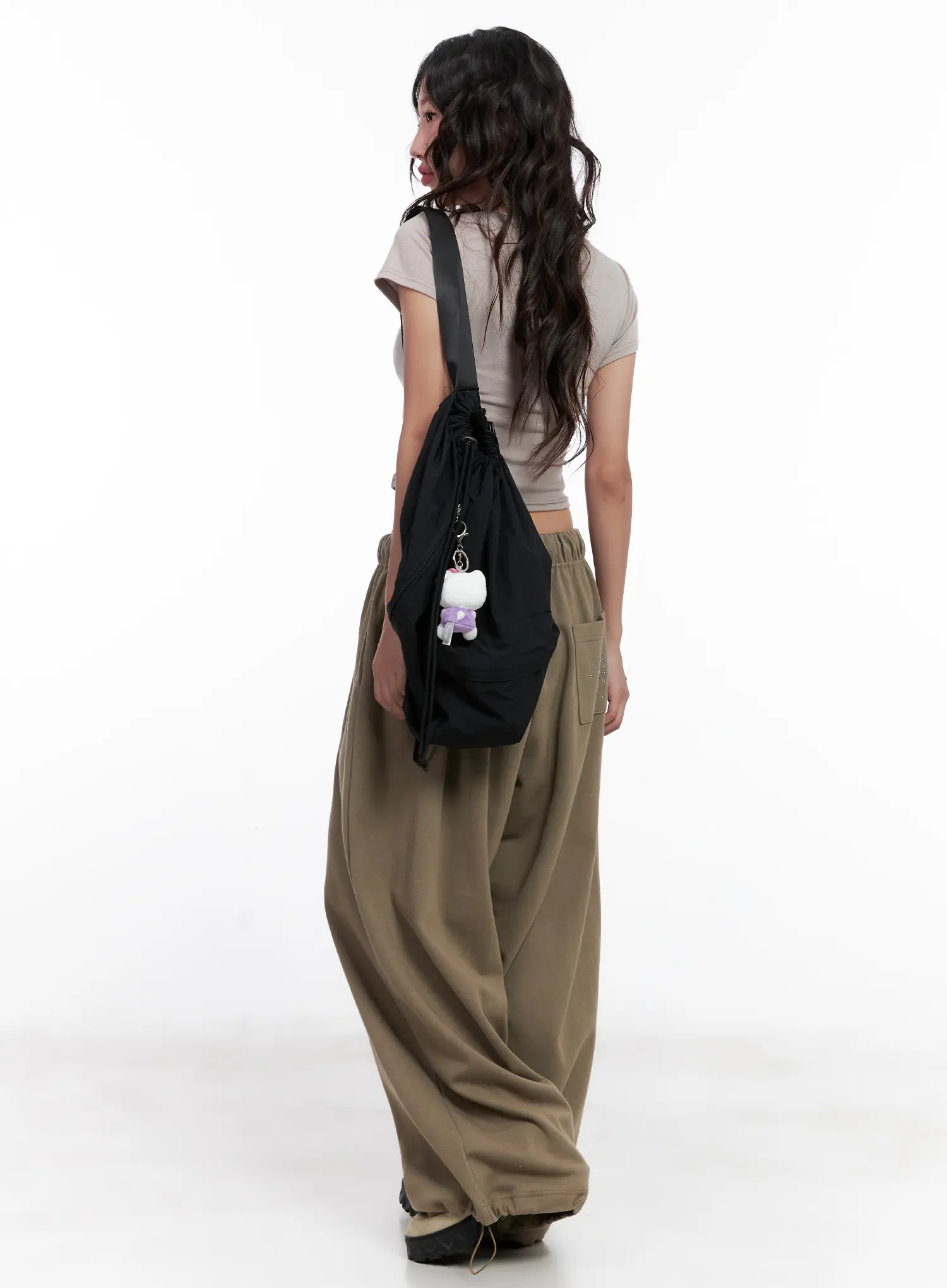 Embellished Wide-Leg Sweatpants CL518 - Image 4