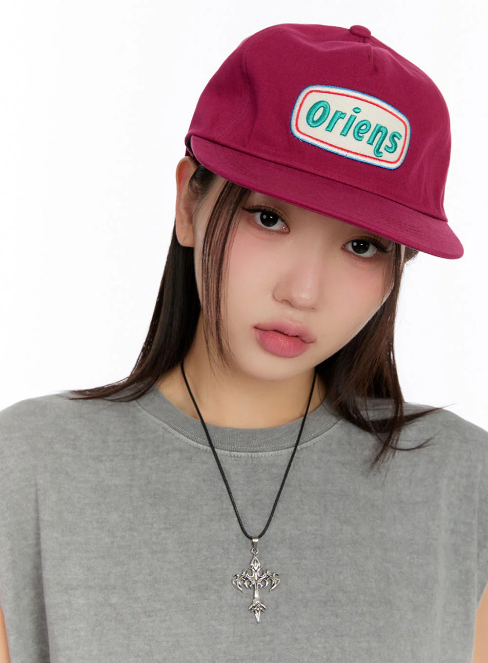 Embroidered Graphic Hat IU509 - Image 3