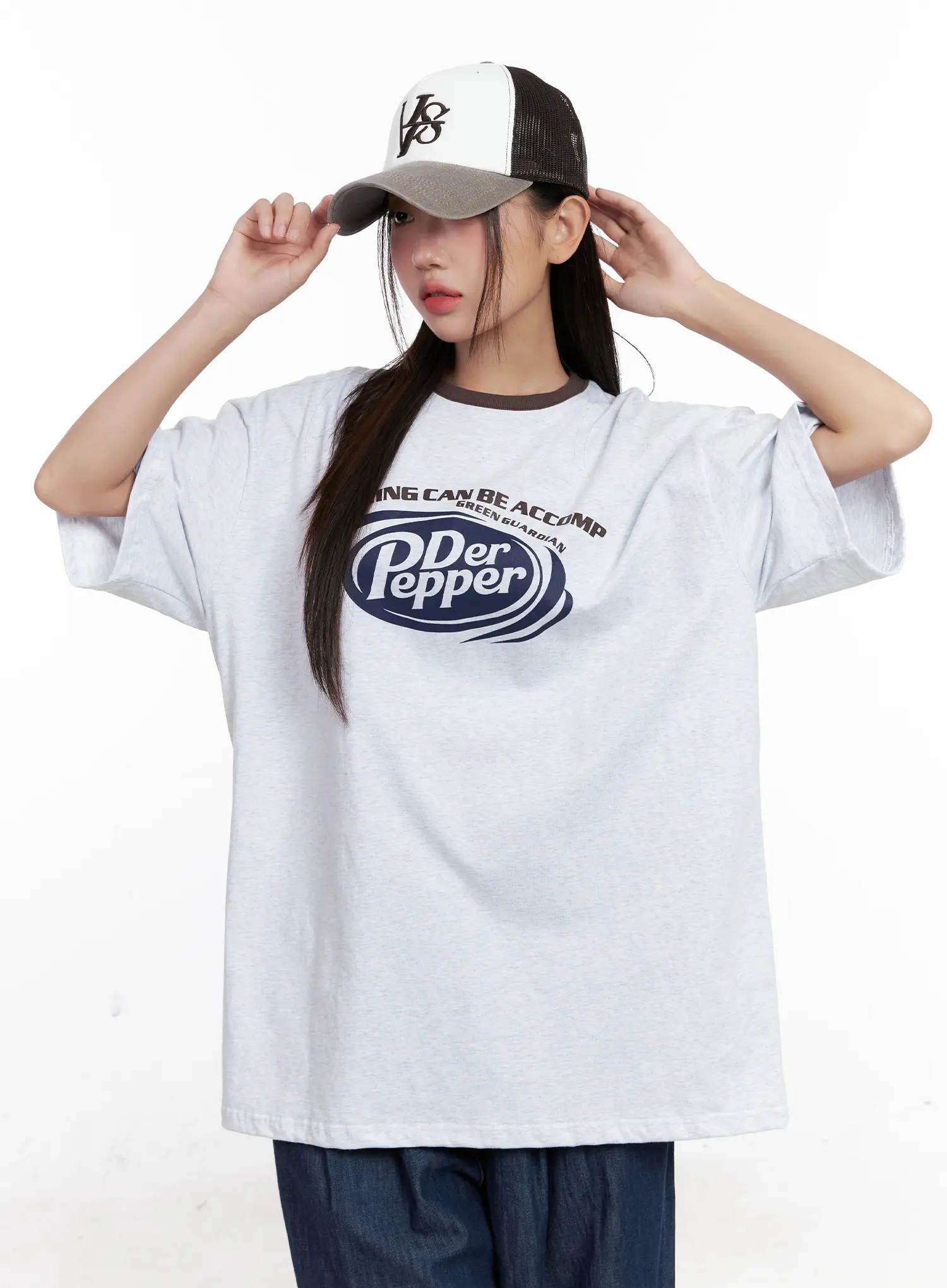 Embroidered Mesh Trucker Cap CL522 - Image 2