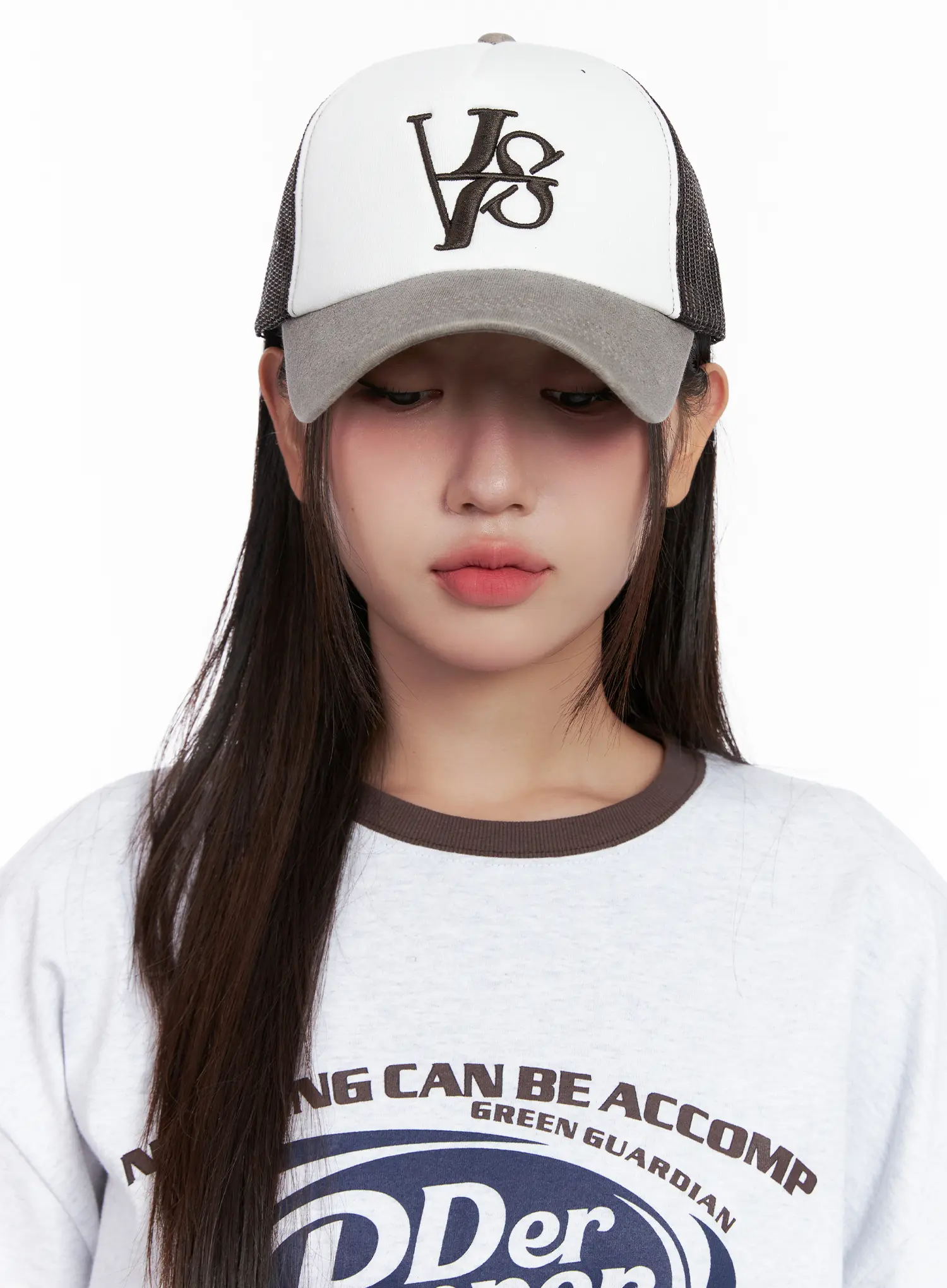 Embroidered Mesh Trucker Cap CL522 - Image 6