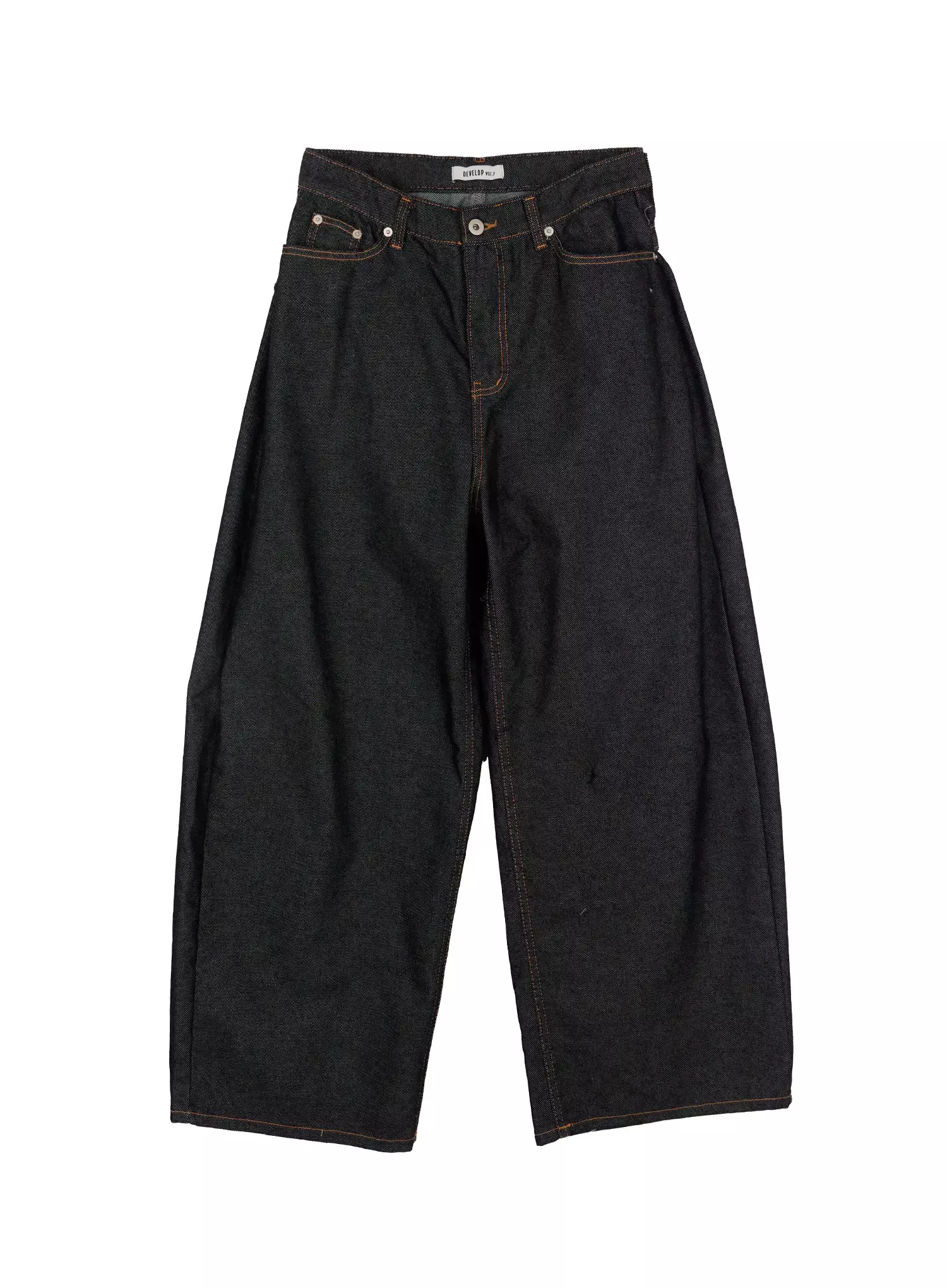 Emiko Wide Leg Buckle Jeans IM523 - Image 14