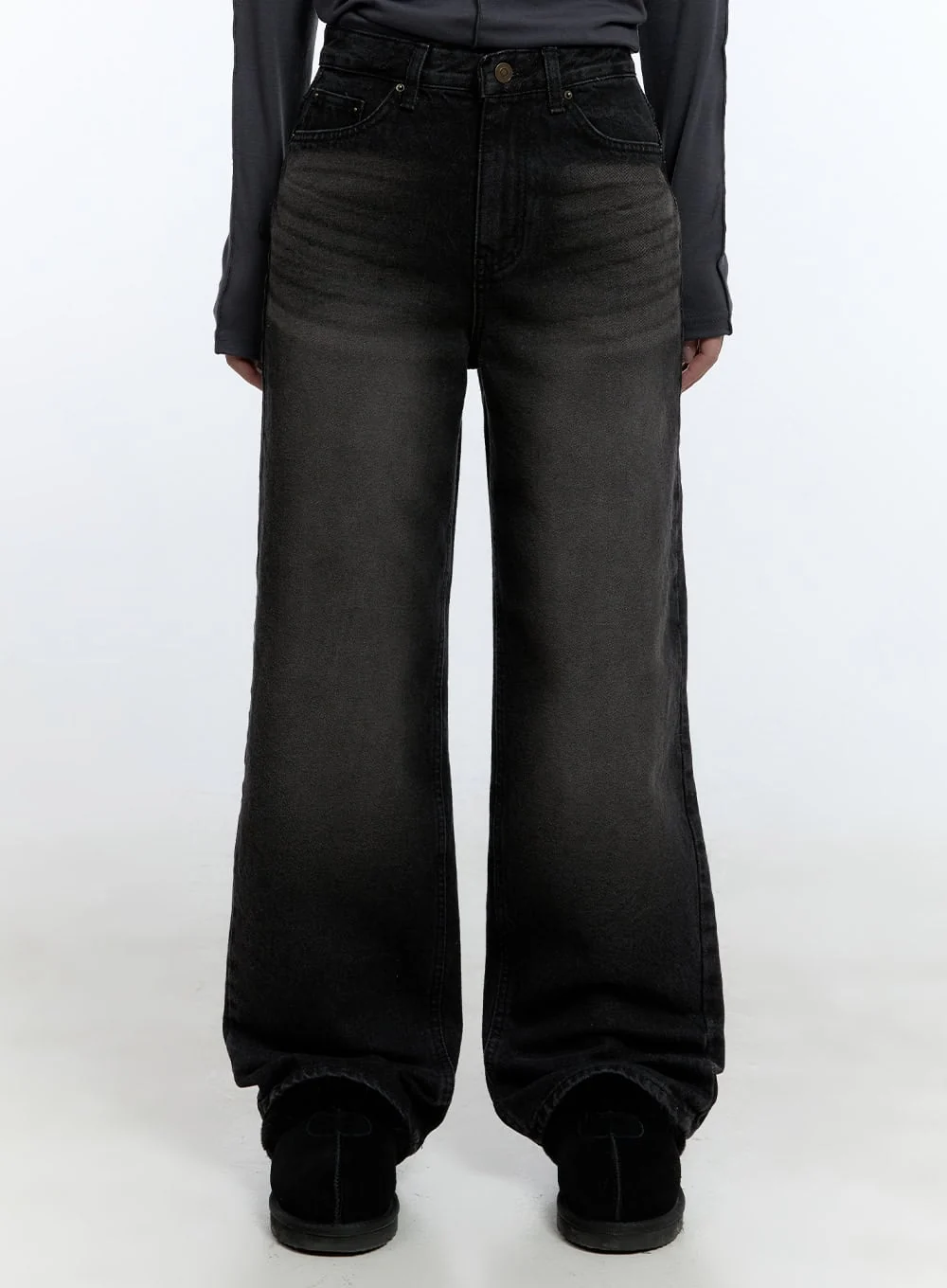 Emilia Cotton Wide Leg Jeans CD420
