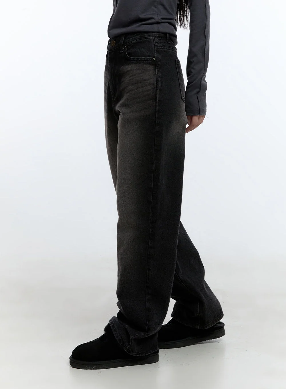 Emilia Cotton Wide Leg Jeans CD420 - Image 3