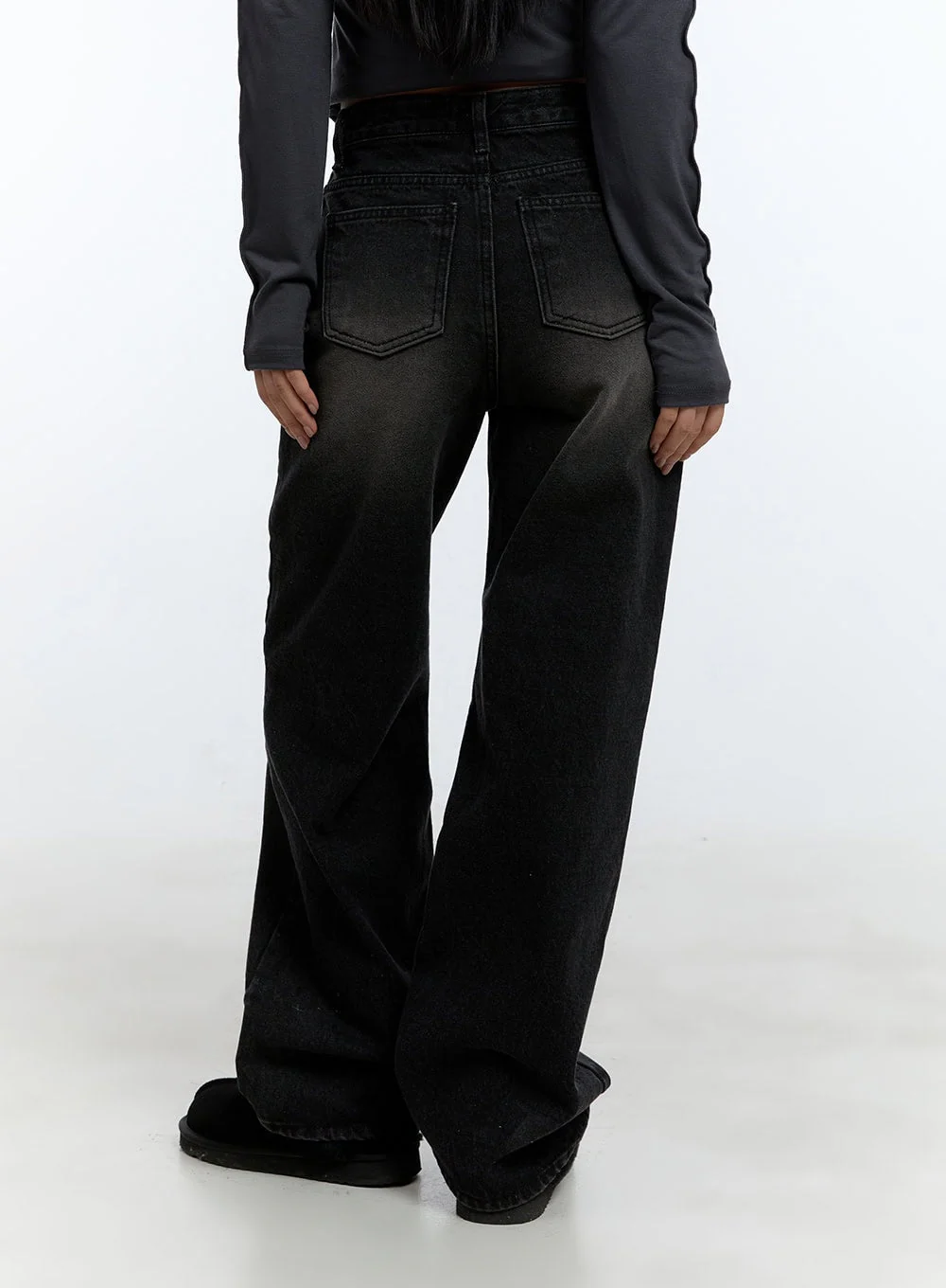 Emilia Cotton Wide Leg Jeans CD420 - Image 5
